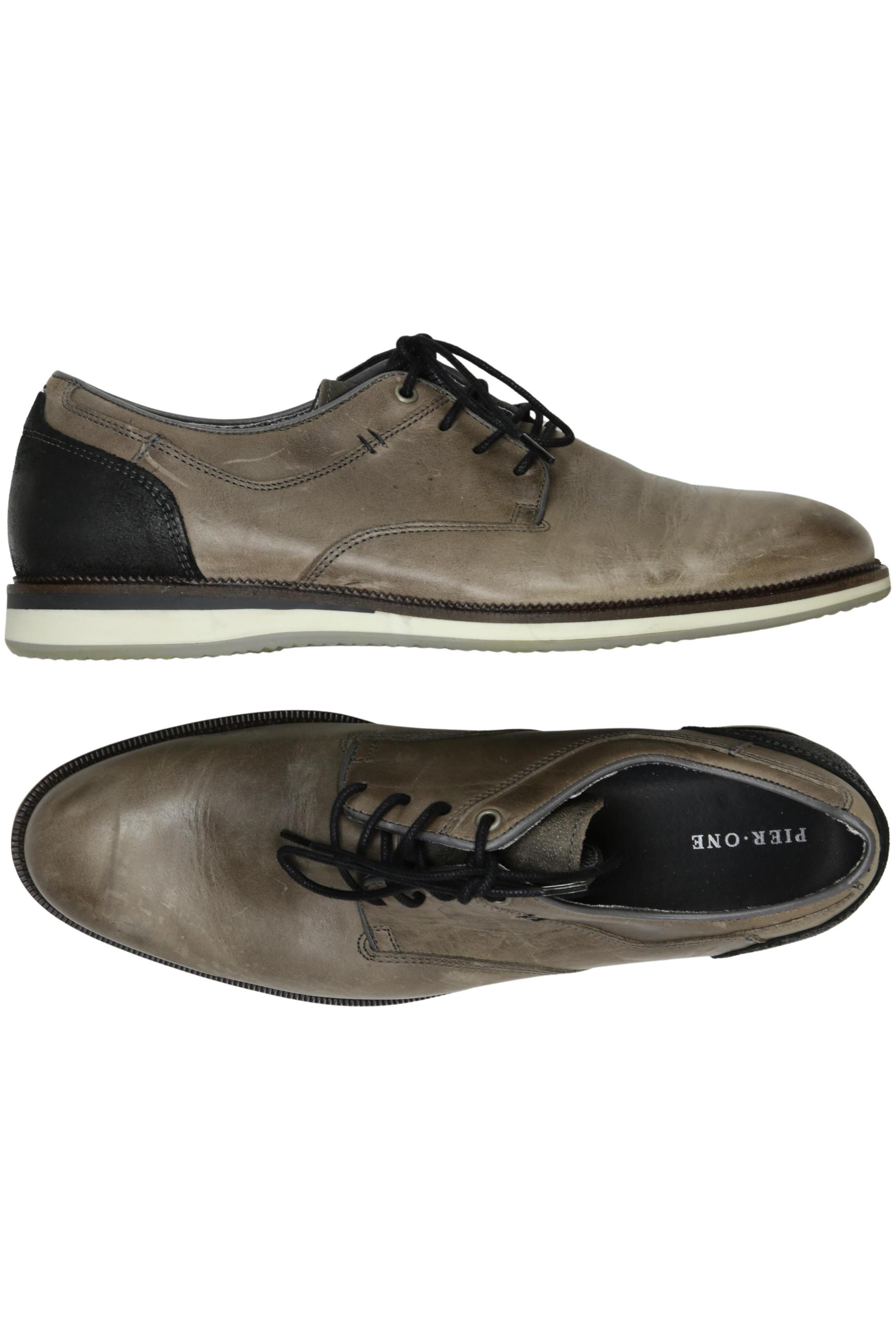 

pier one Herren Halbschuh, grau, Gr. 42