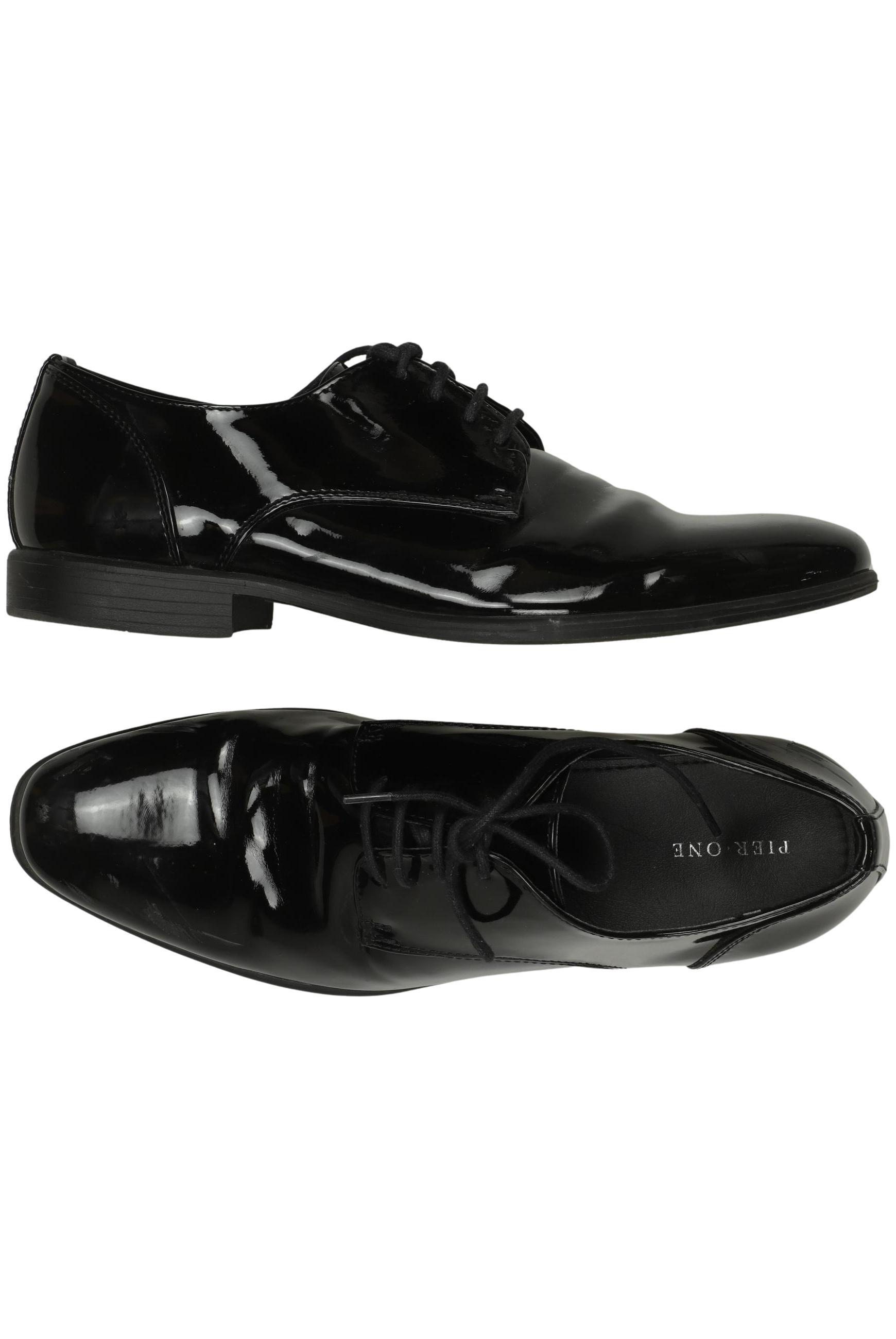 

pier one Herren Halbschuh, schwarz, Gr. 42