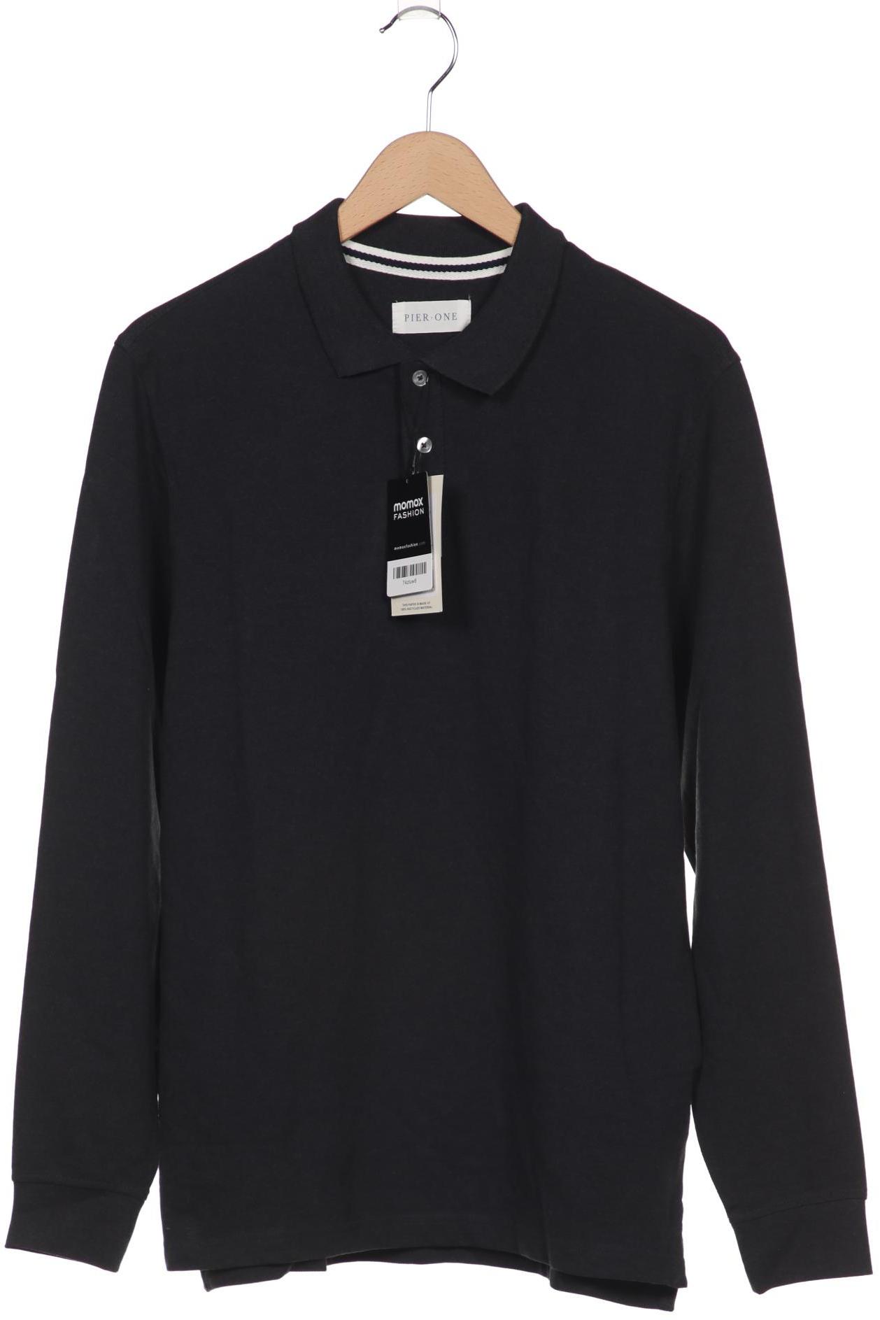 

pier one Herren Poloshirt, grau, Gr. 52