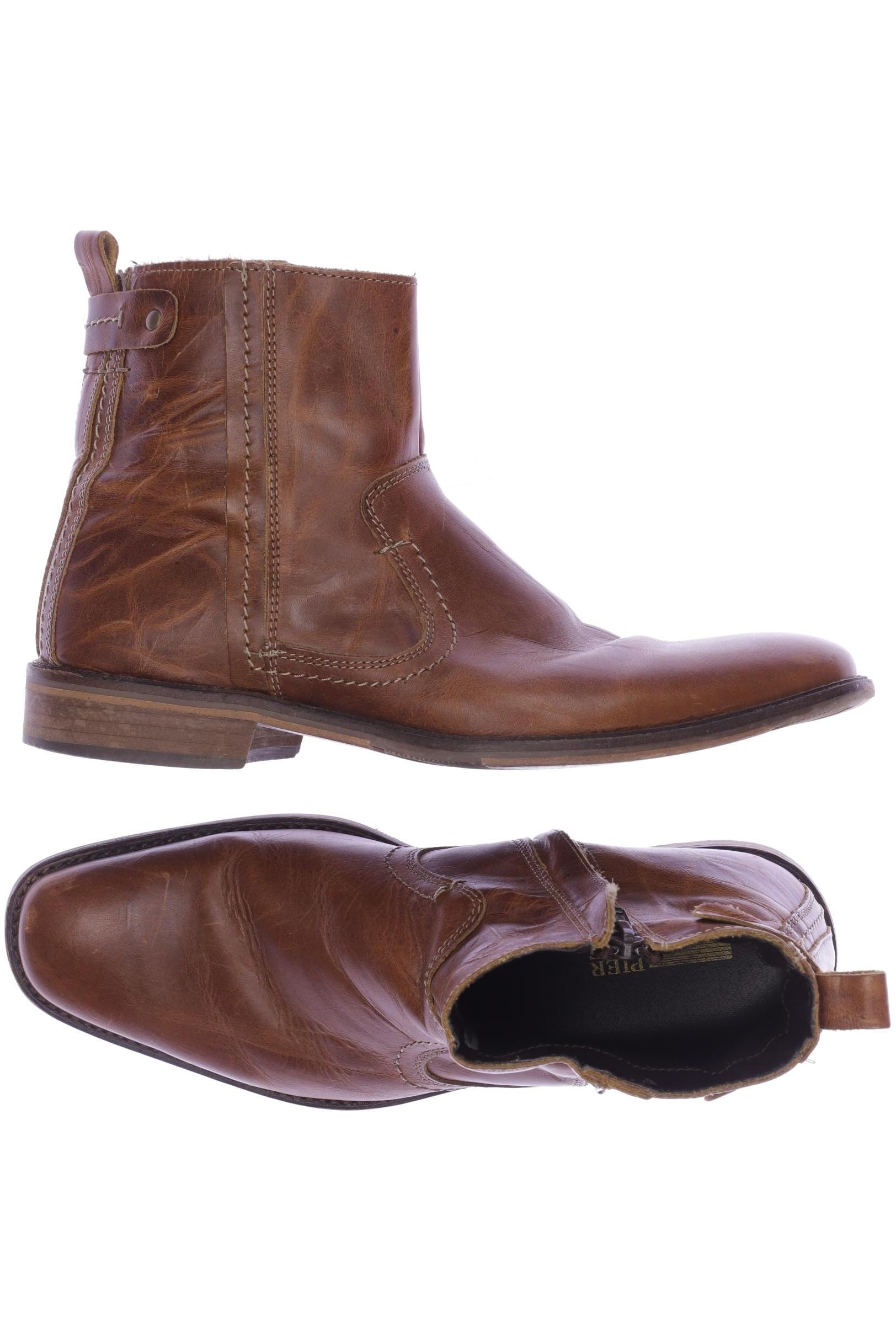 

pier one Herren Stiefel, braun, Gr. 40