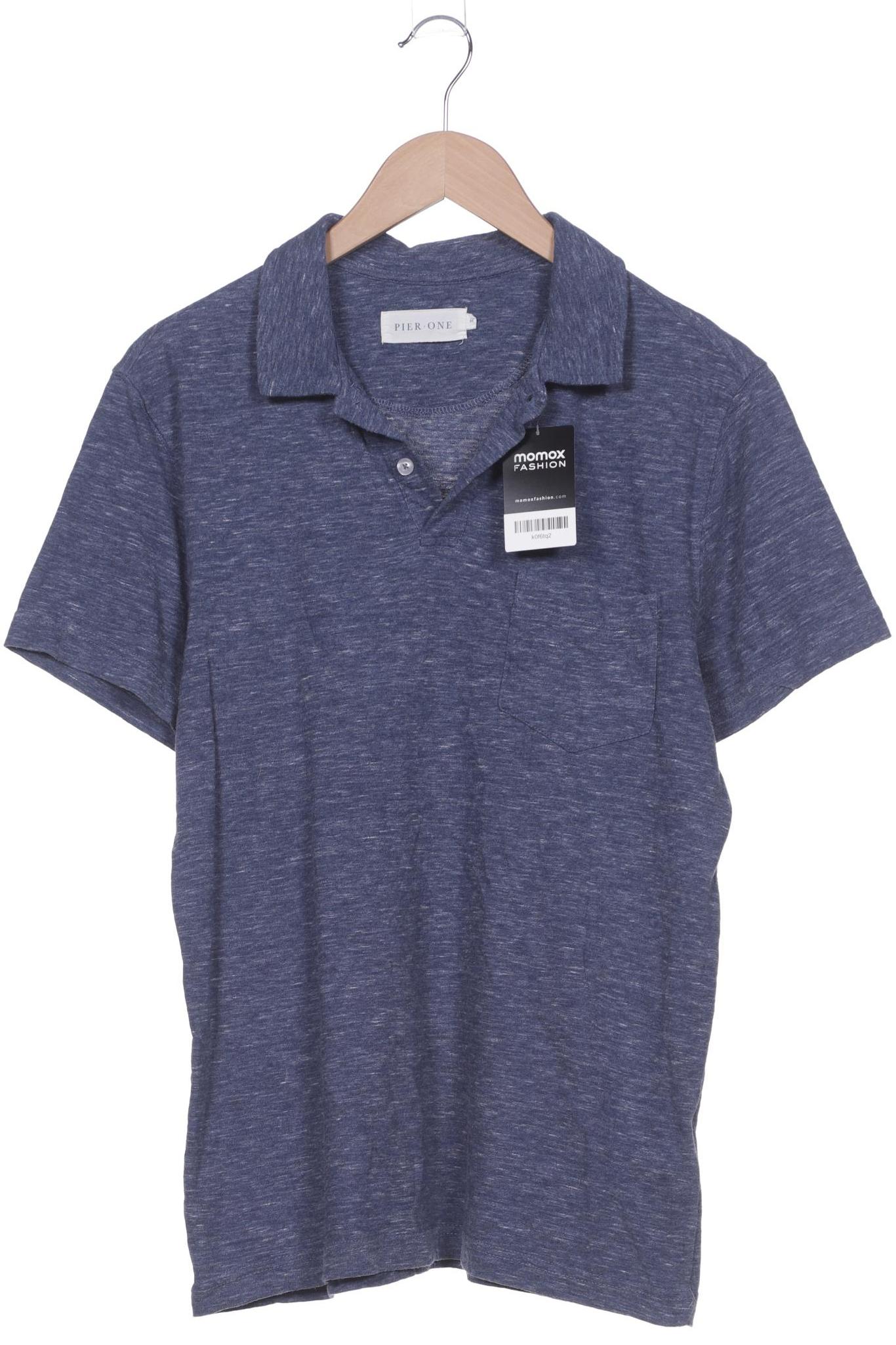 

pier one Herren Poloshirt, marineblau, Gr. 48