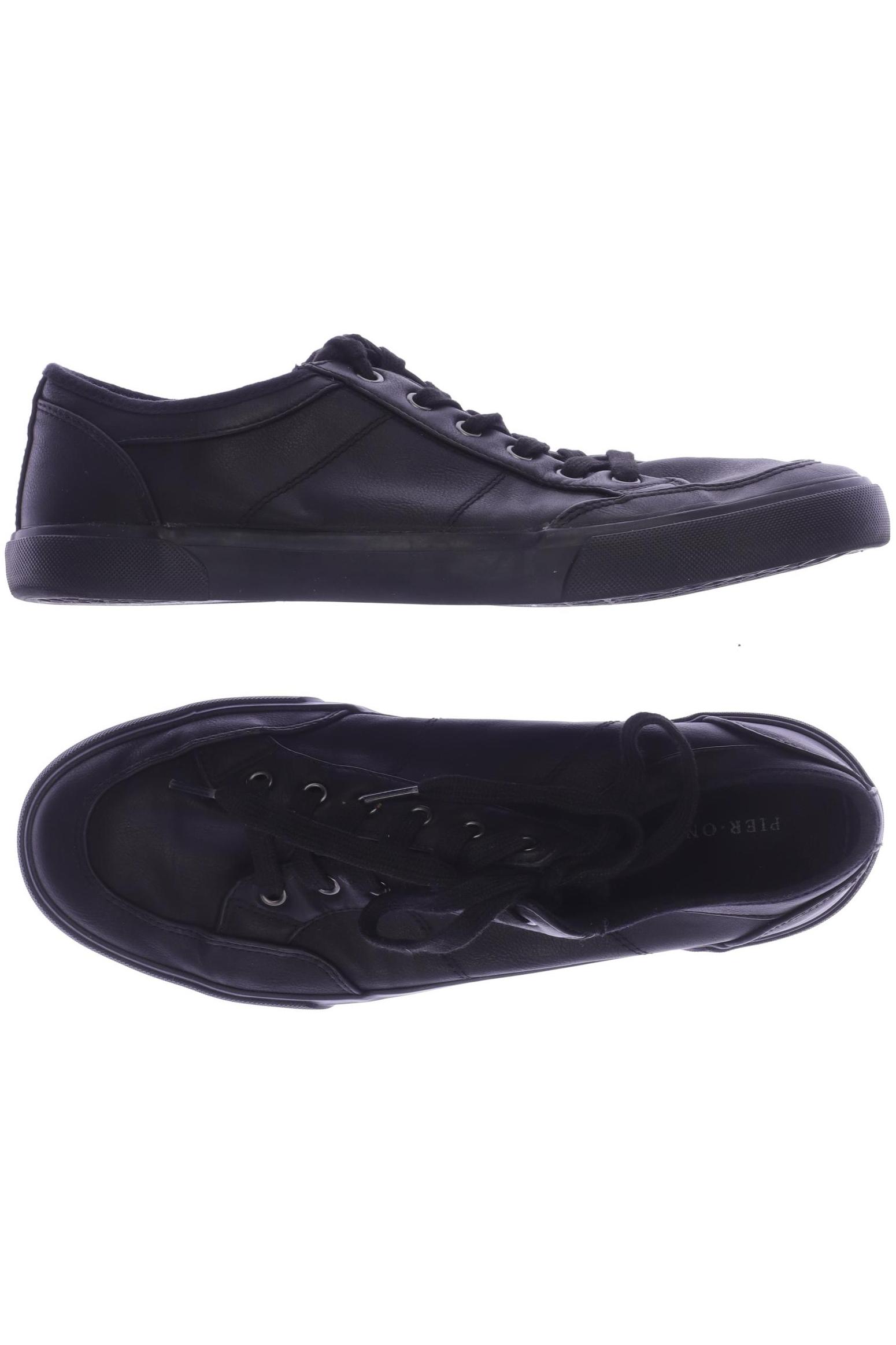 

pier one Herren Sneakers, schwarz, Gr. 44