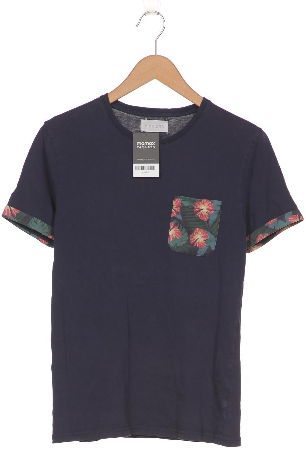 

pier one Herren T-Shirt, marineblau