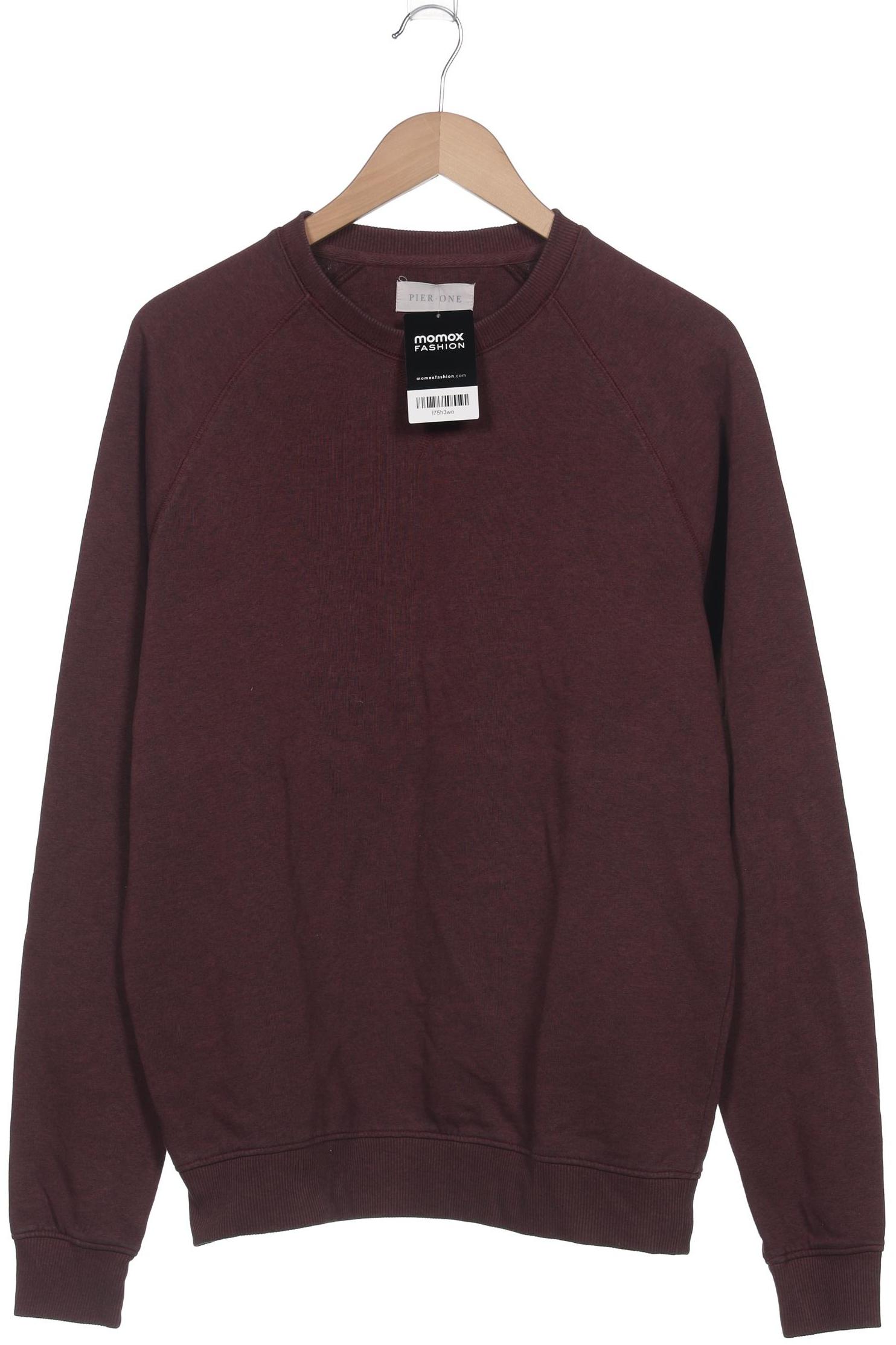 

pier one Herren Sweatshirt, bordeaux, Gr. 52