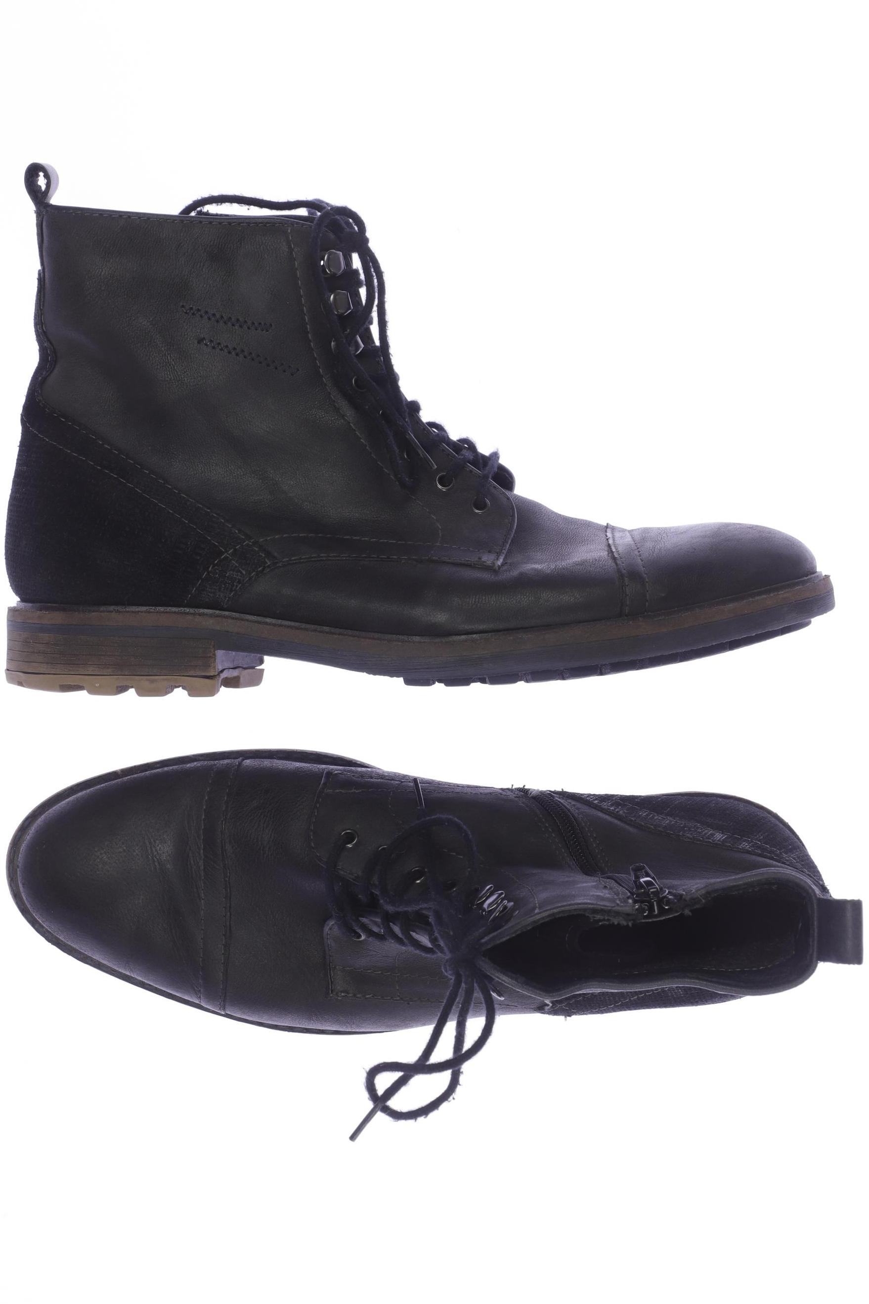 

pier one Herren Stiefel, schwarz, Gr. 41