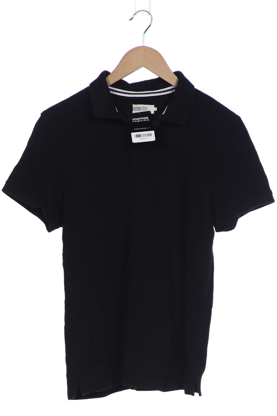 

pier one Herren Poloshirt, schwarz, Gr. 48