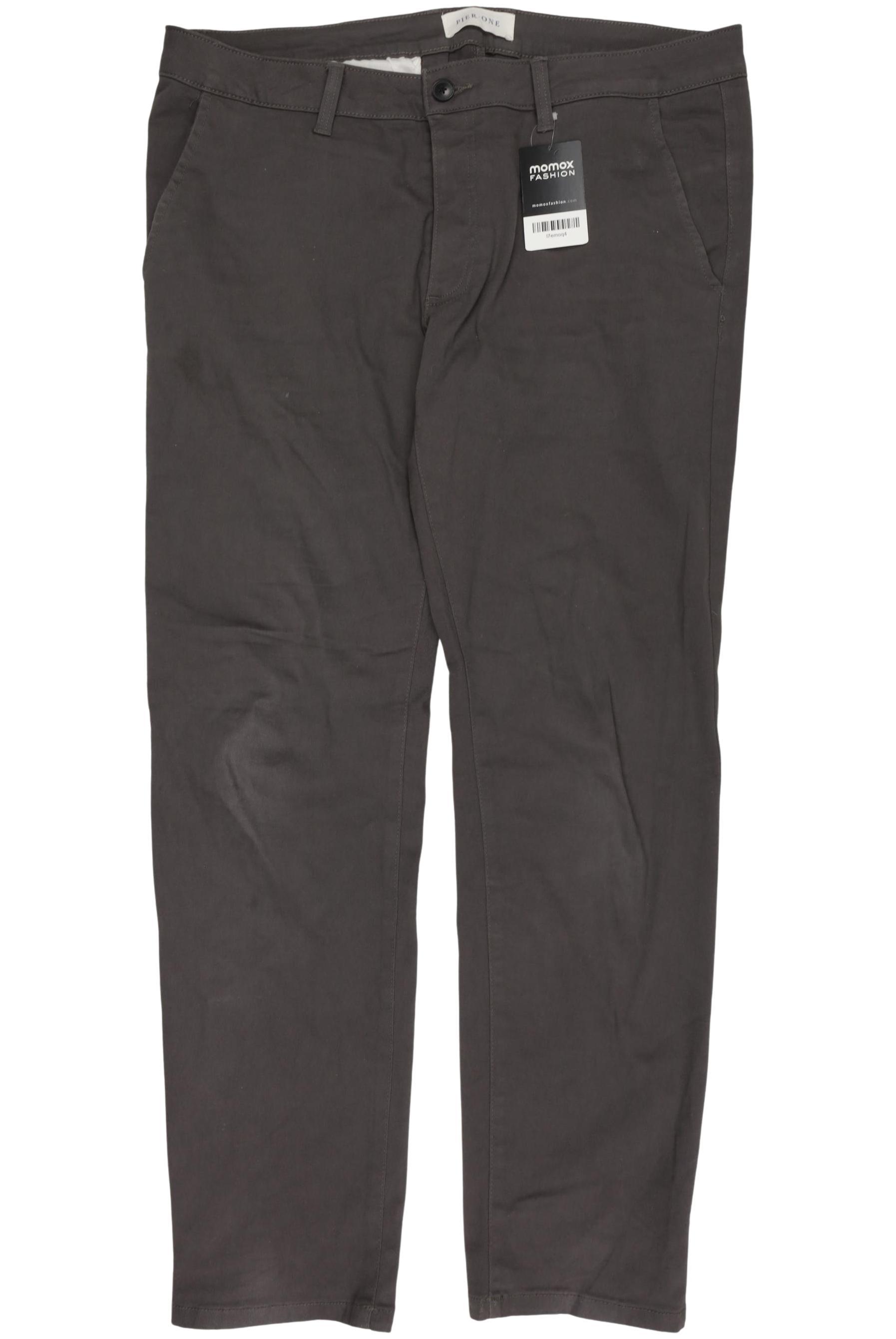 

pier one Herren Stoffhose, grau, Gr. 34