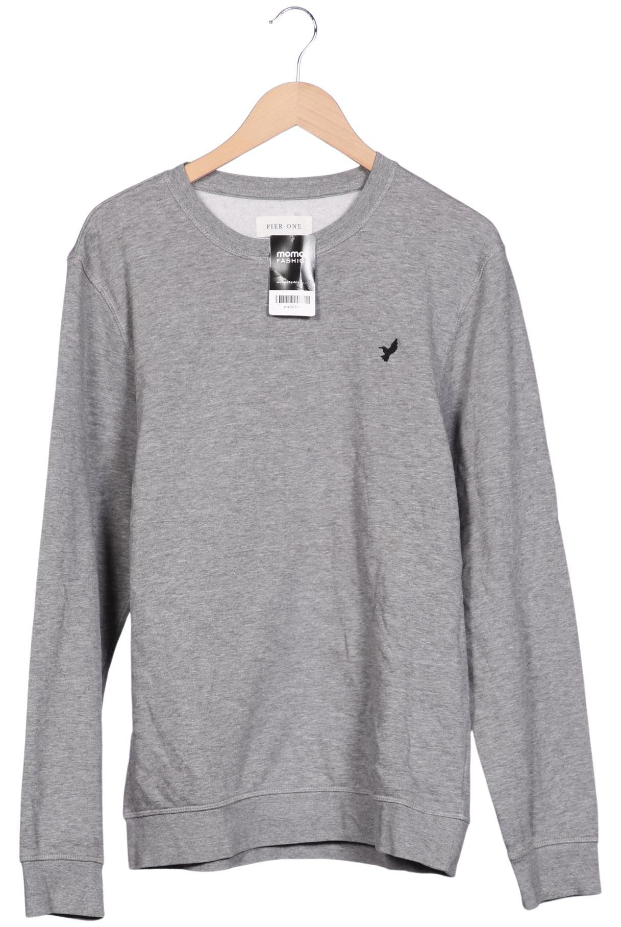 Thumbnail - pier one Herren Sweatshirt, grau, Gr. 54