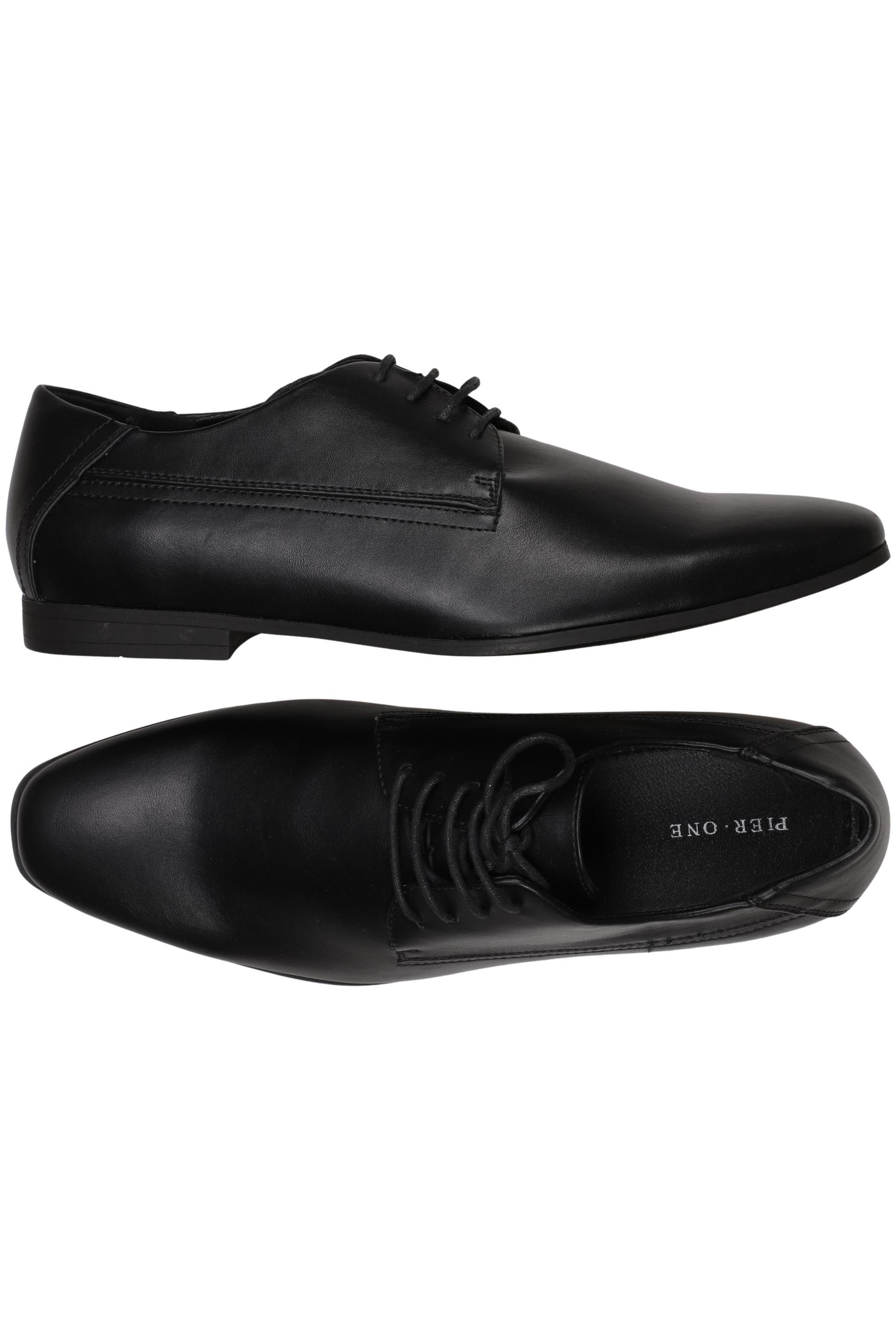 

pier one Herren Halbschuh, schwarz, Gr. 42
