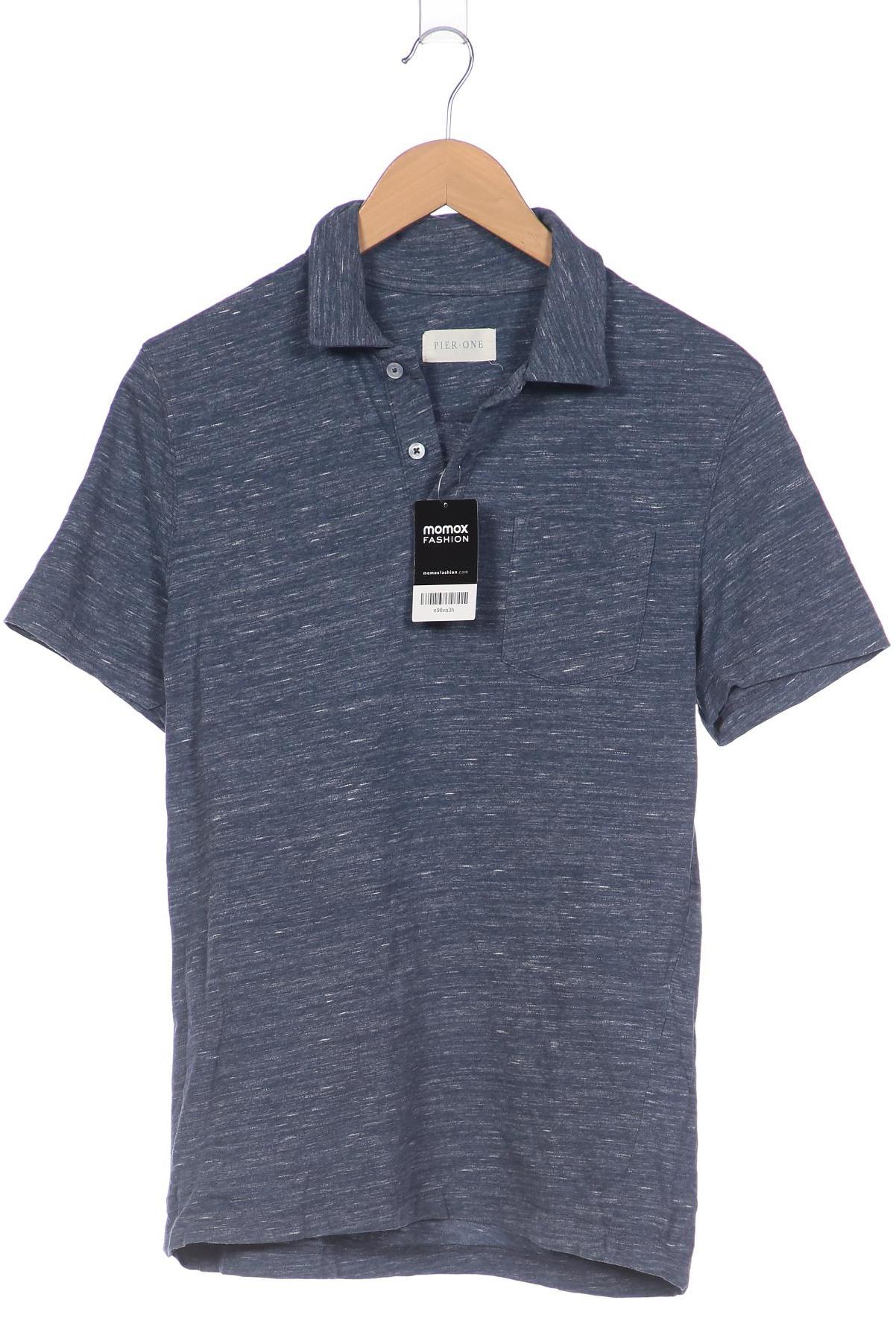 

pier one Herren Poloshirt, blau, Gr. 52