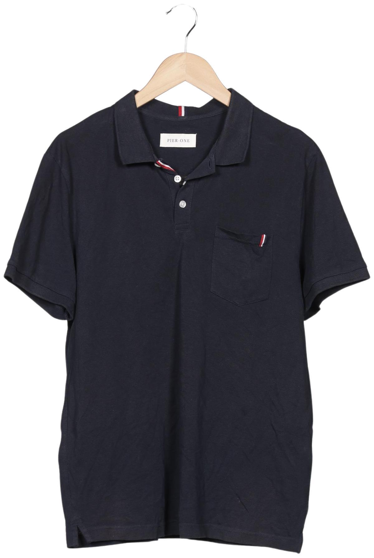 

pier one Herren Poloshirt, marineblau, Gr. 54