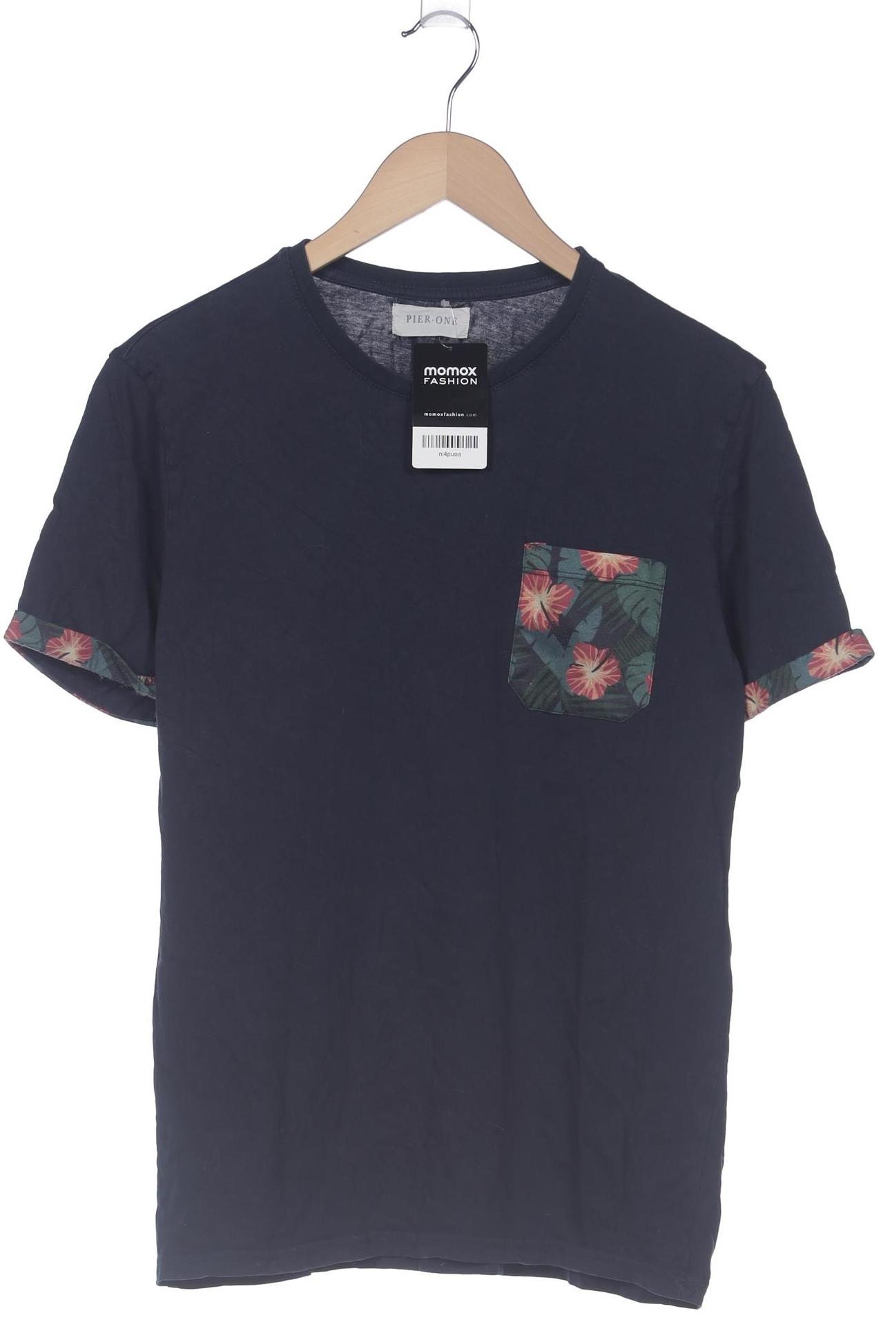 

pier one Herren T-Shirt, marineblau, Gr. 52