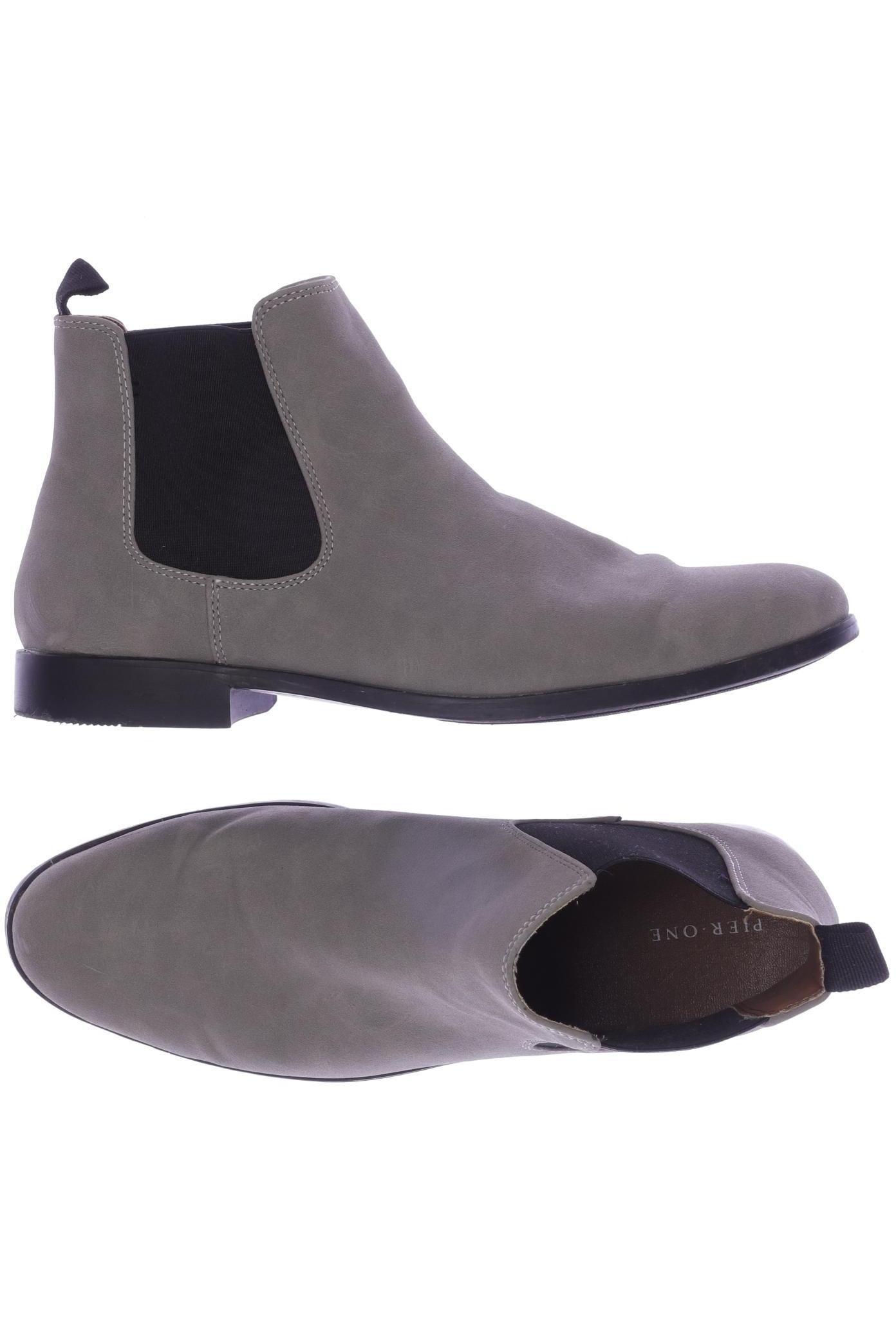 

pier one Herren Stiefel, grau, Gr. 42