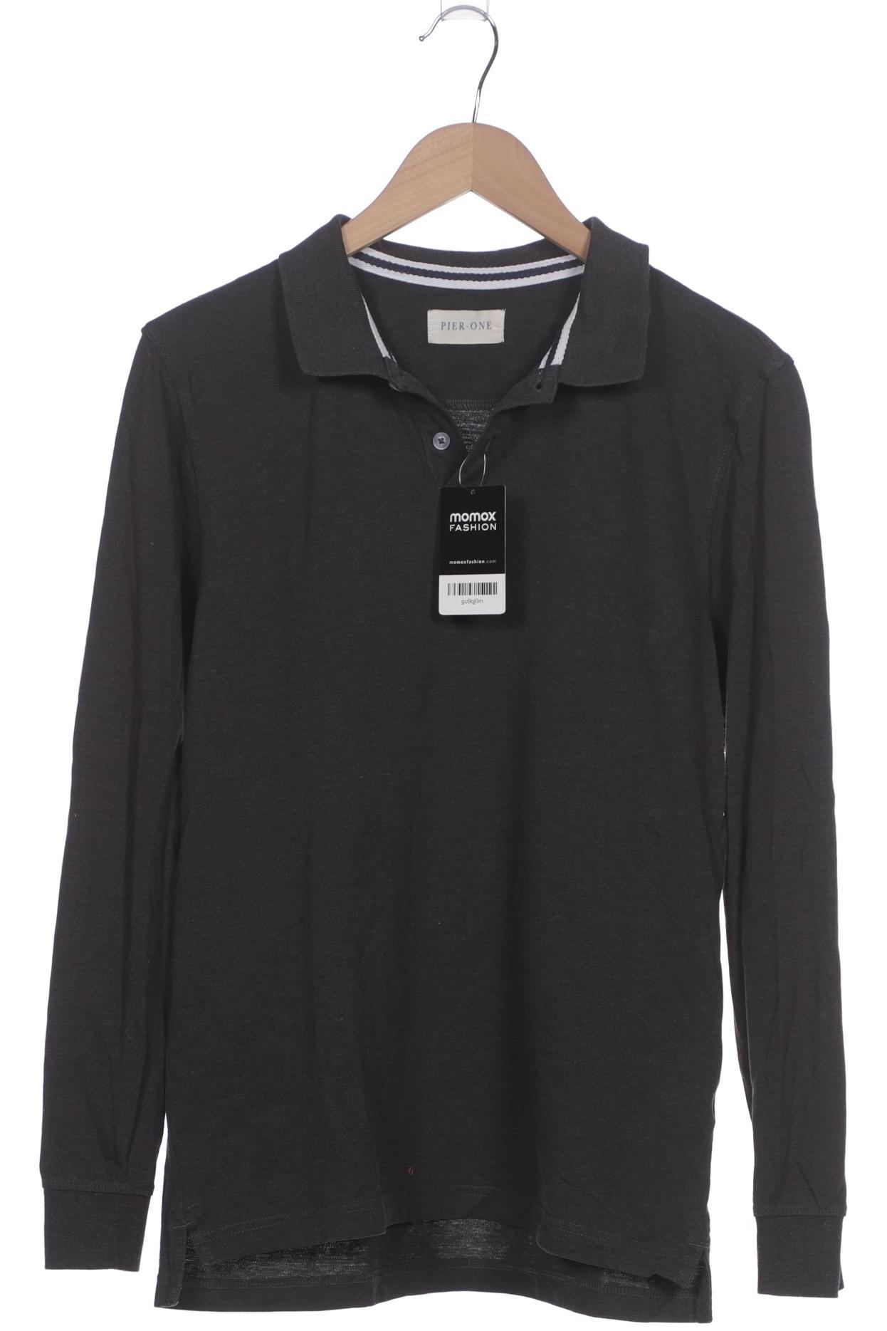 

pier one Herren Poloshirt, grau, Gr. 52