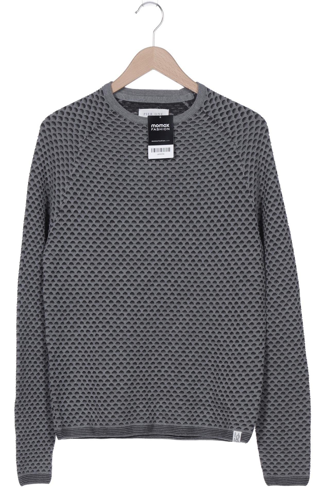 

pier one Herren Pullover, grau, Gr. 48