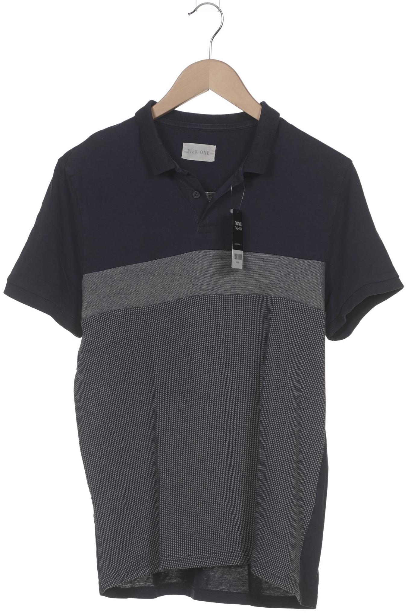 

pier one Herren Poloshirt, marineblau, Gr. 48
