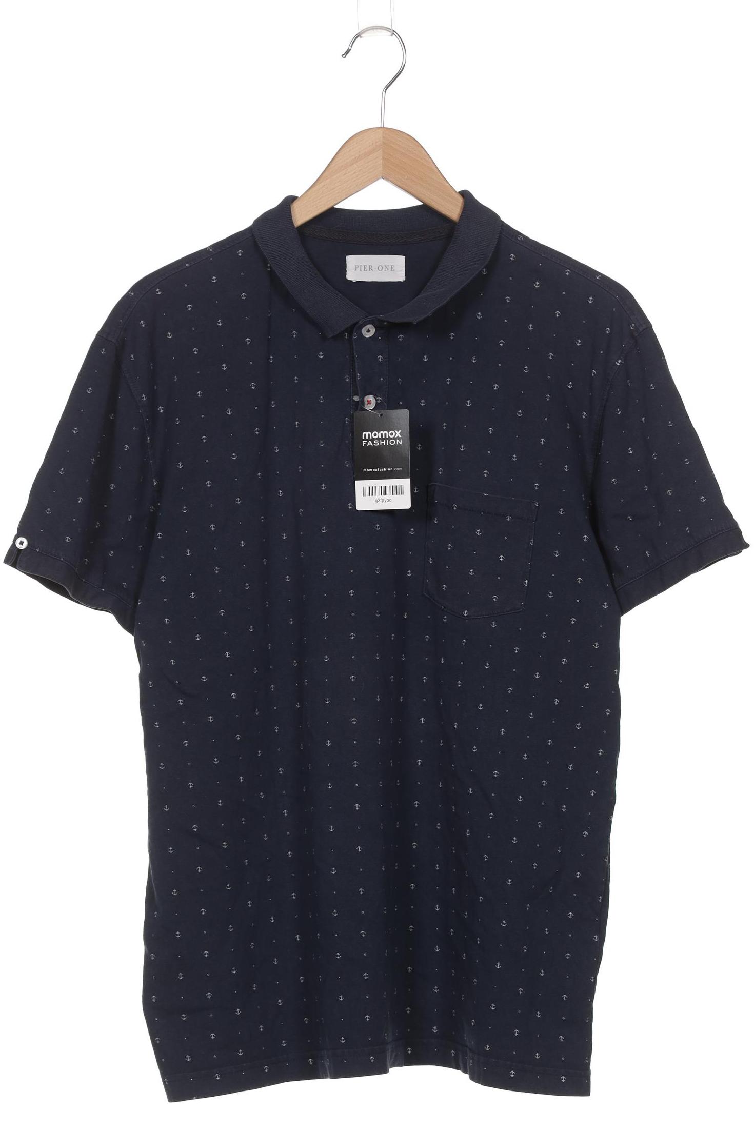 

pier one Herren Poloshirt, marineblau, Gr. 56