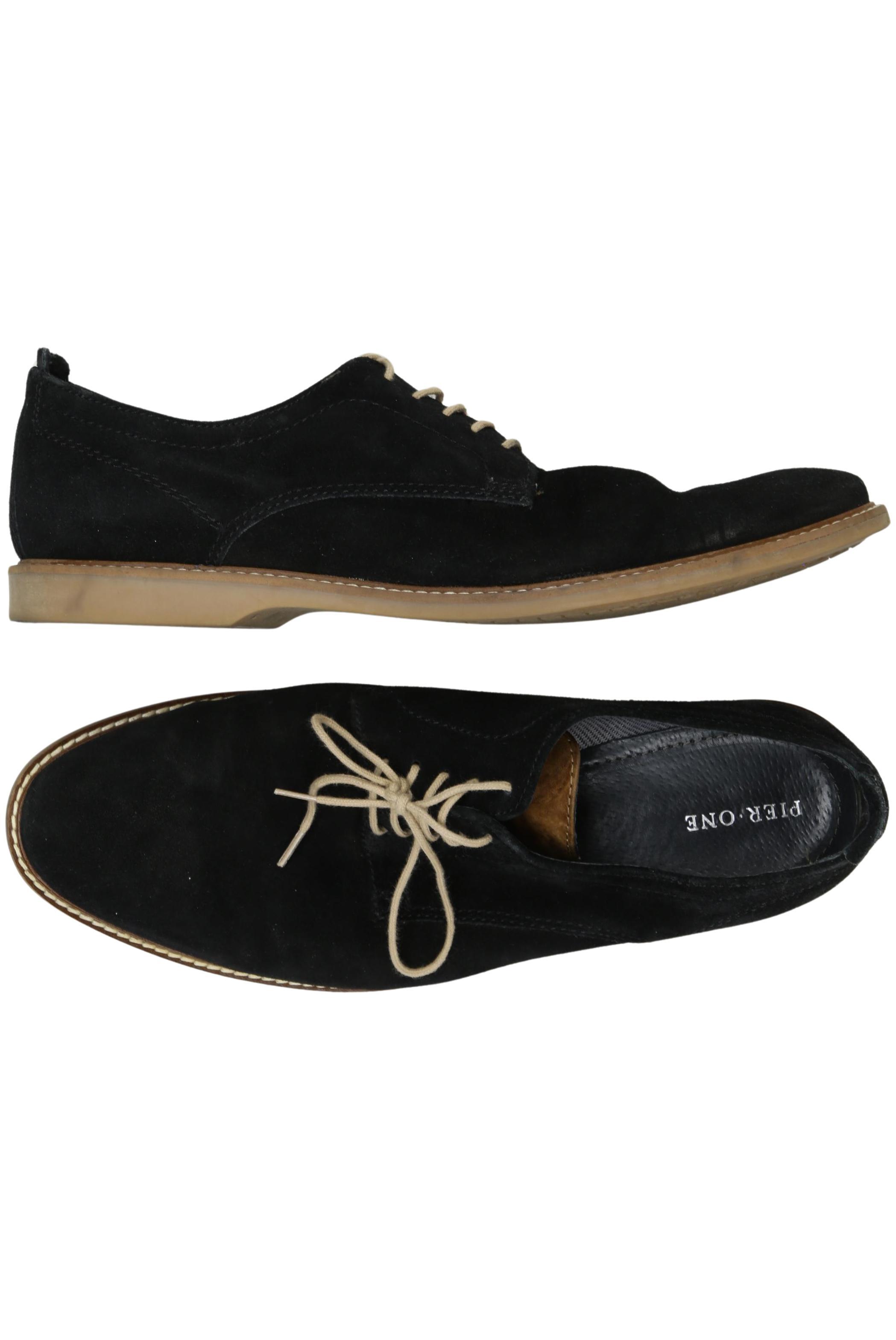 

pier one Herren Halbschuh, schwarz, Gr. 43