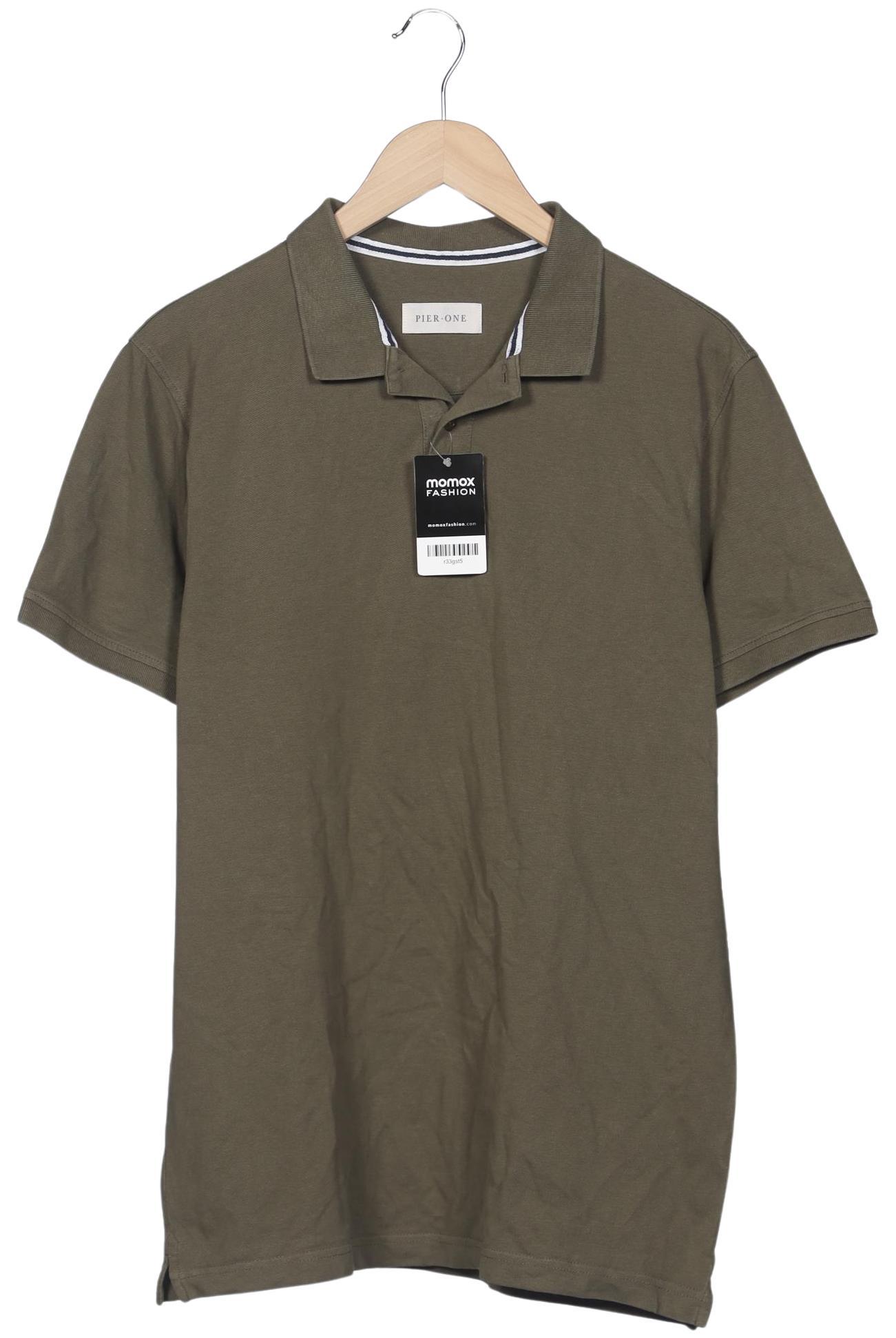 

pier one Herren Poloshirt, grün, Gr. 54