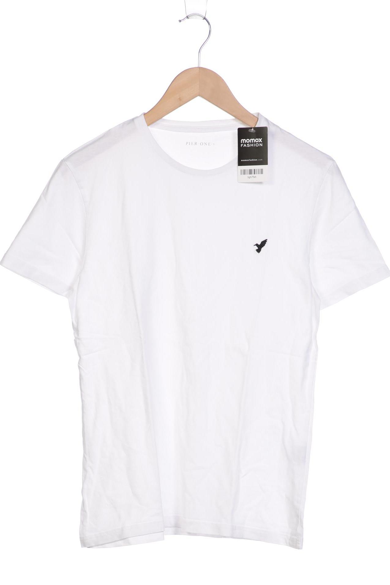 

pier one Herren T-Shirt, weiß, Gr. 46