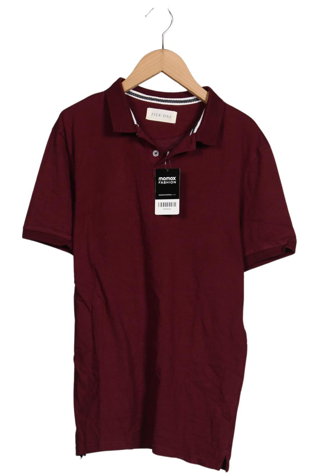 

pier one Herren Poloshirt, bordeaux, Gr. 52