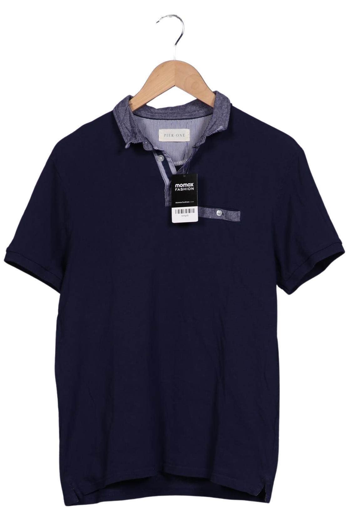 

pier one Herren Poloshirt, marineblau, Gr. 52