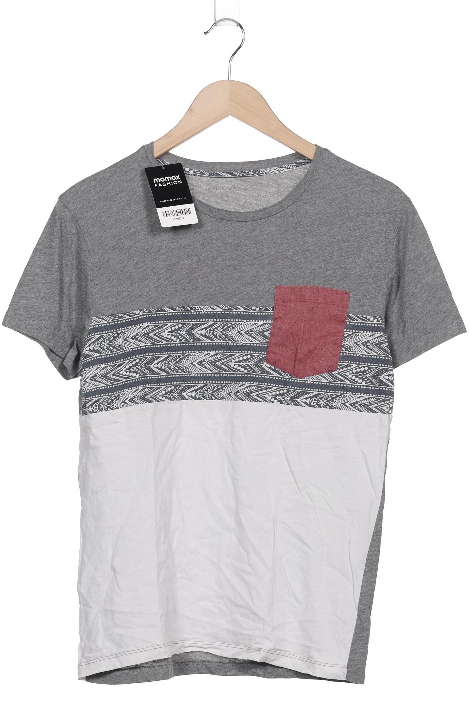 

pier one Herren T-Shirt, grau, Gr. 48