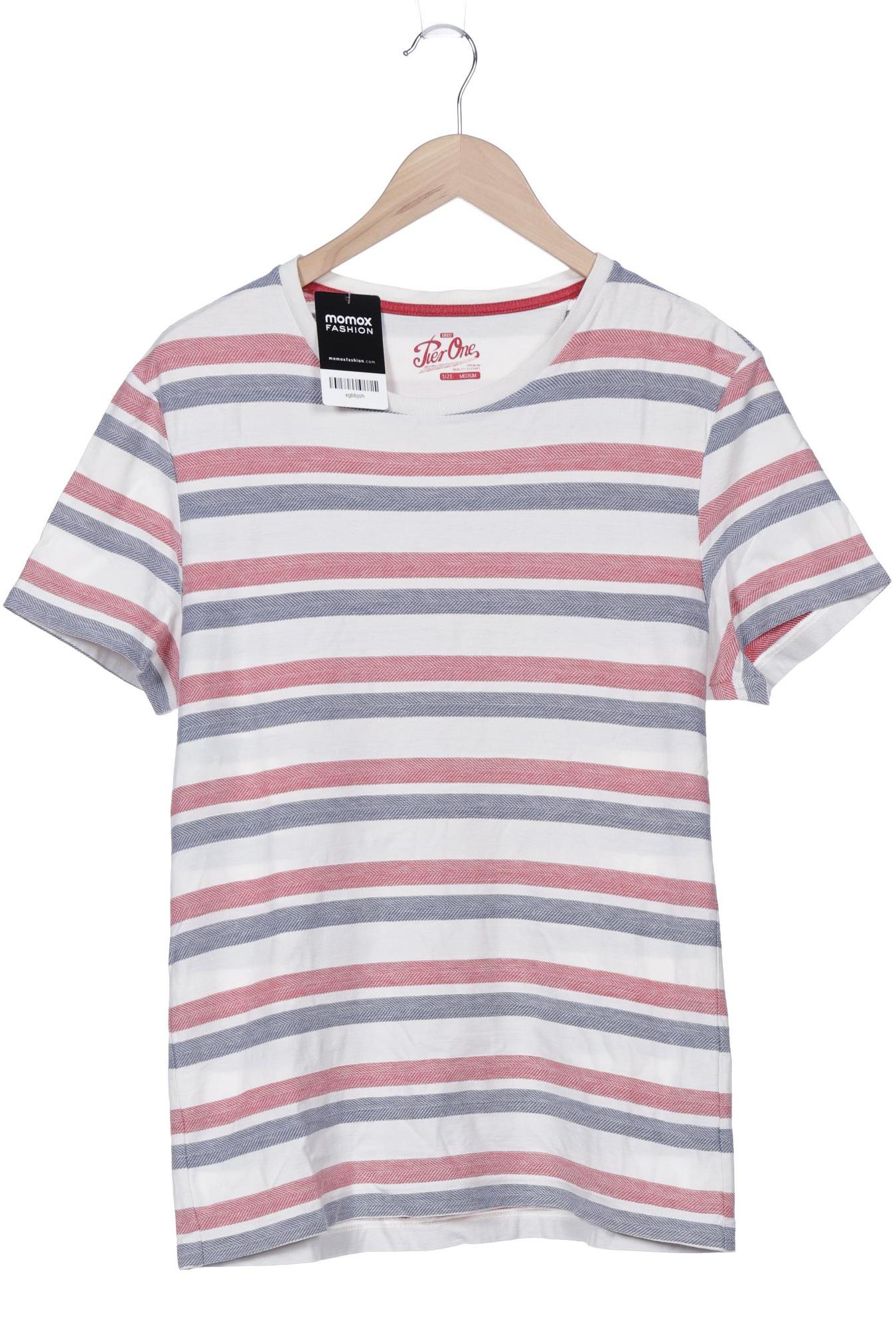 

pier one Herren T-Shirt, weiß, Gr. 48