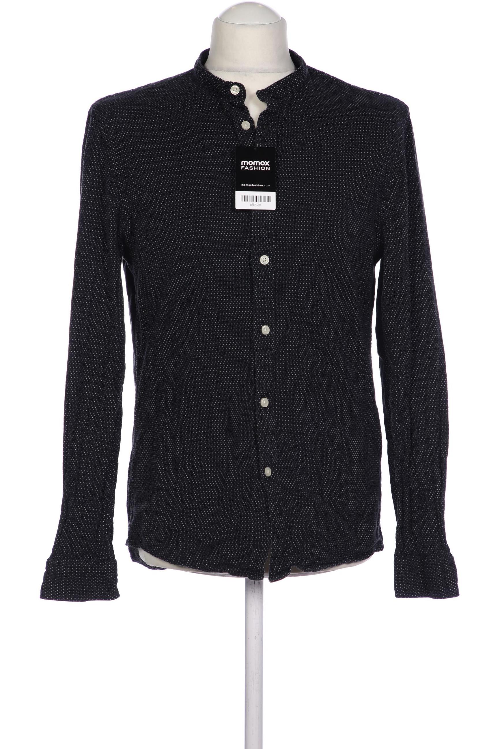 

pier one Herren Hemd, schwarz, Gr. 48