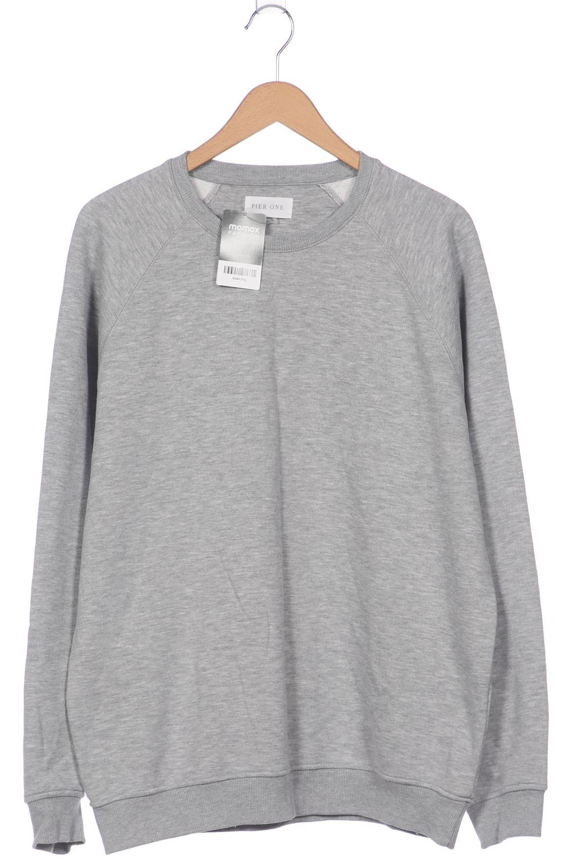 

pier one Herren Sweatshirt, grau, Gr. 54