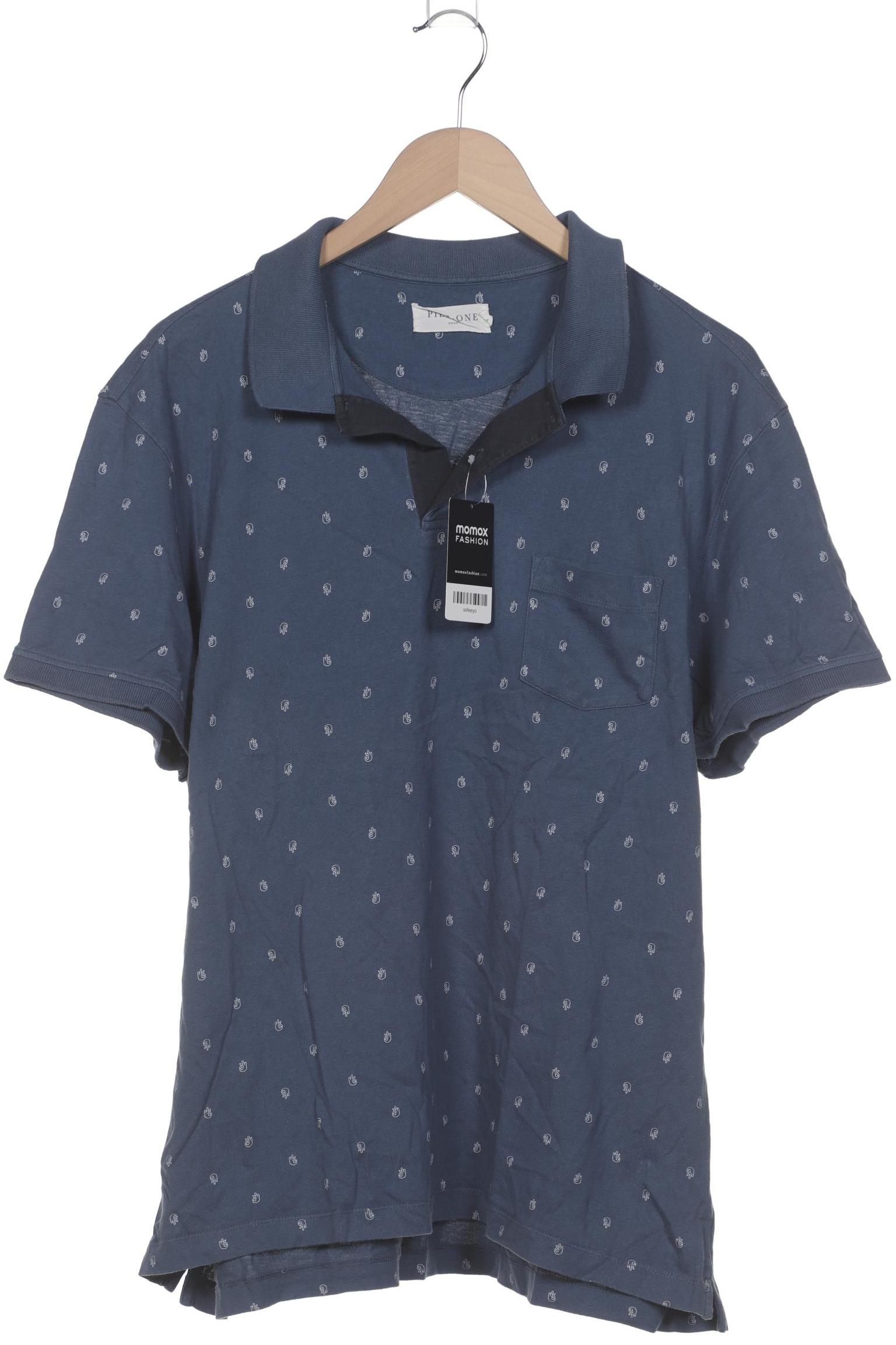 

pier one Herren Poloshirt, blau, Gr. 56