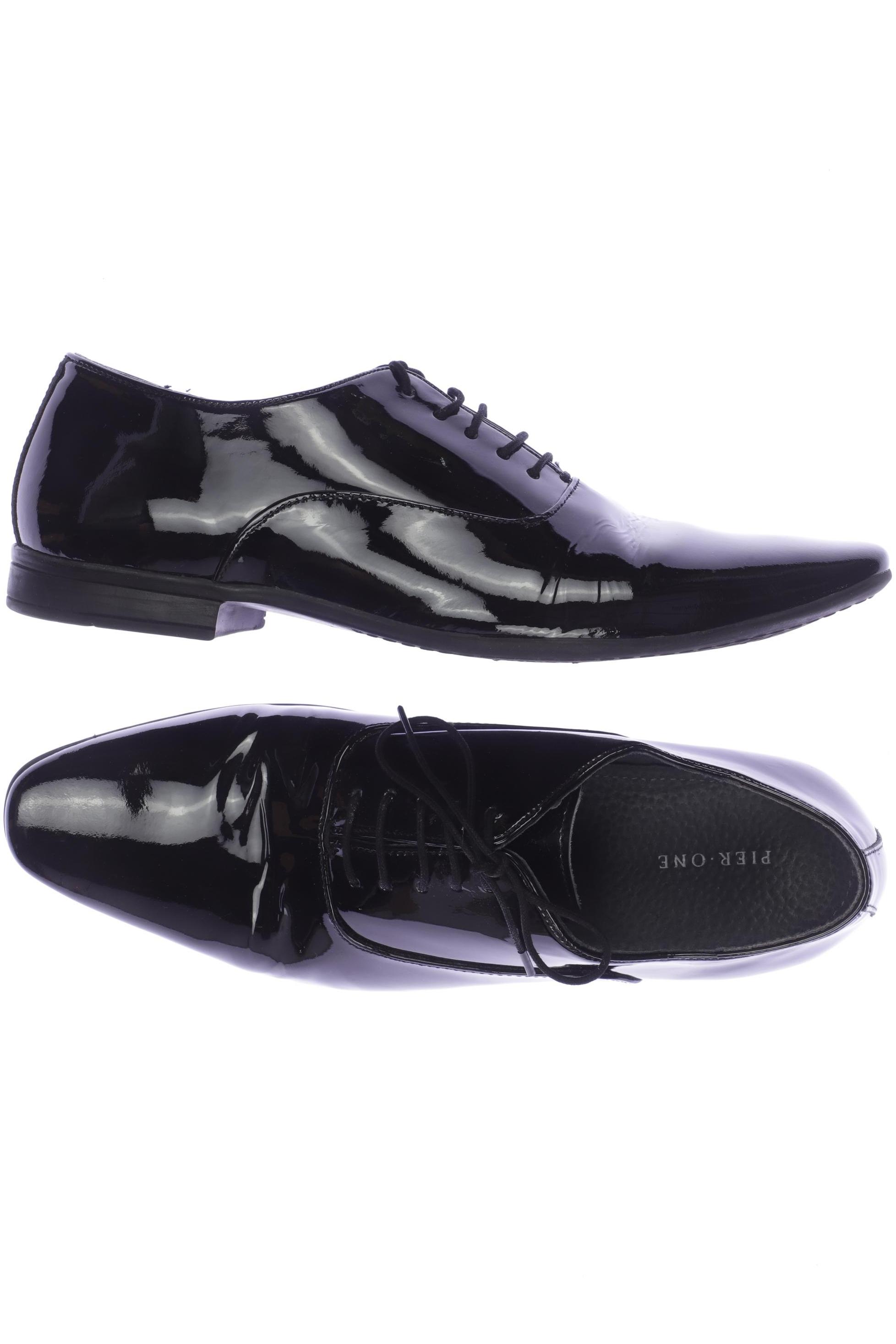 

pier one Herren Halbschuh, schwarz, Gr. 43