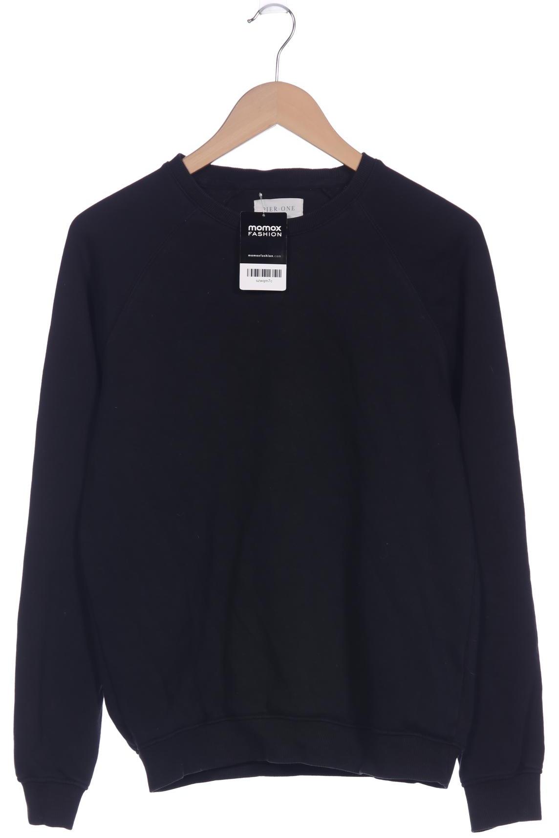 

pier one Herren Sweatshirt, schwarz, Gr. 48