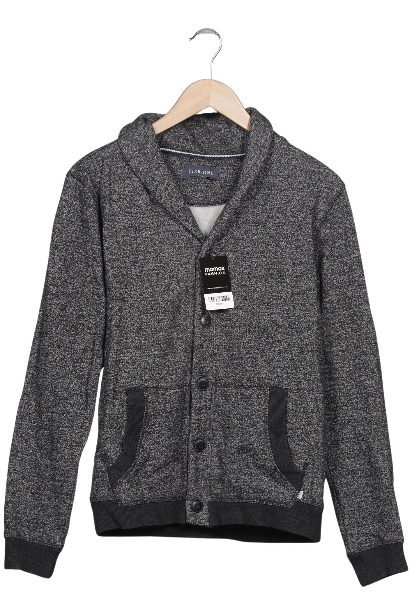 

pier one Herren Sweatshirt, grau, Gr. 46