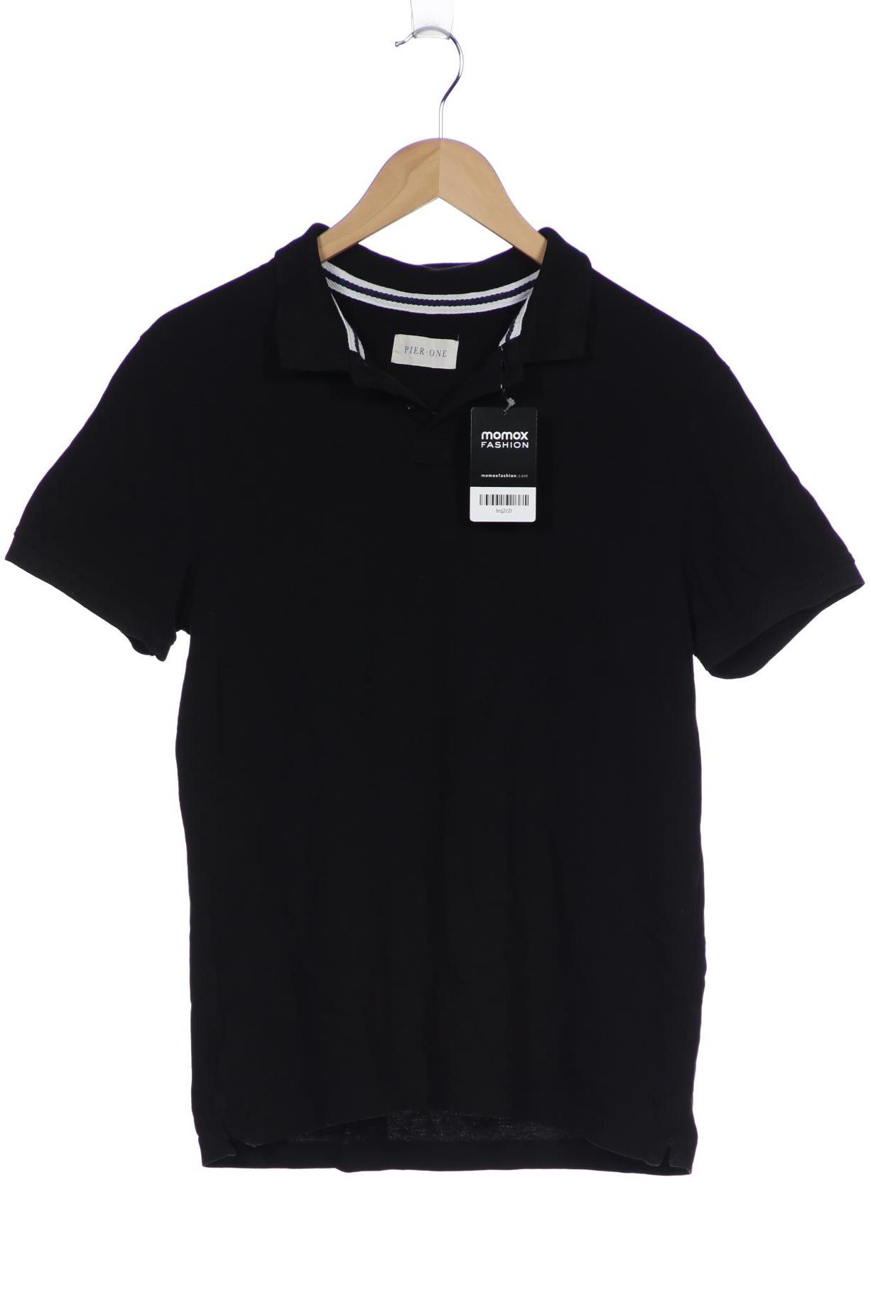 

pier one Herren Poloshirt, schwarz