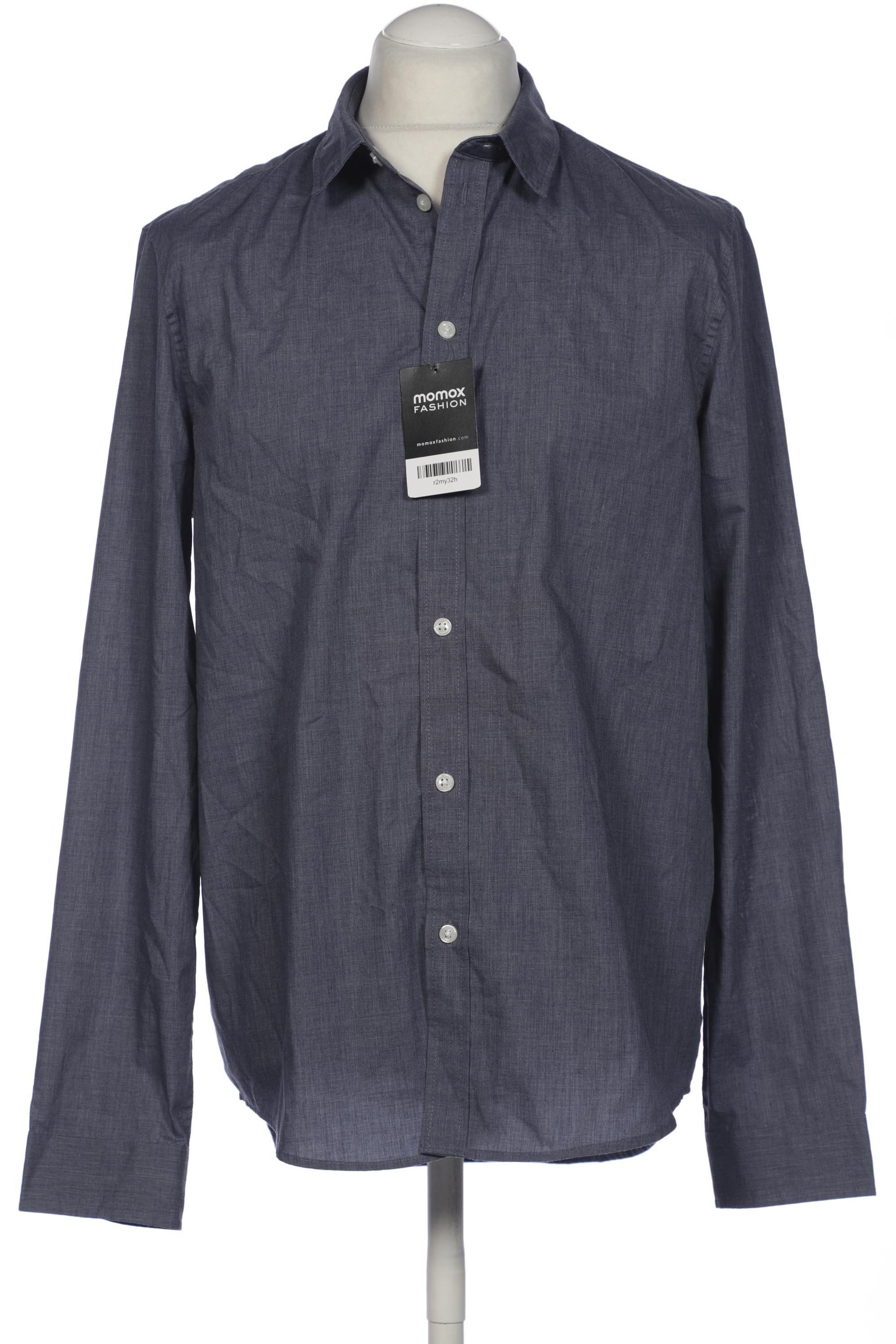 

pier one Herren Hemd, marineblau, Gr. 52