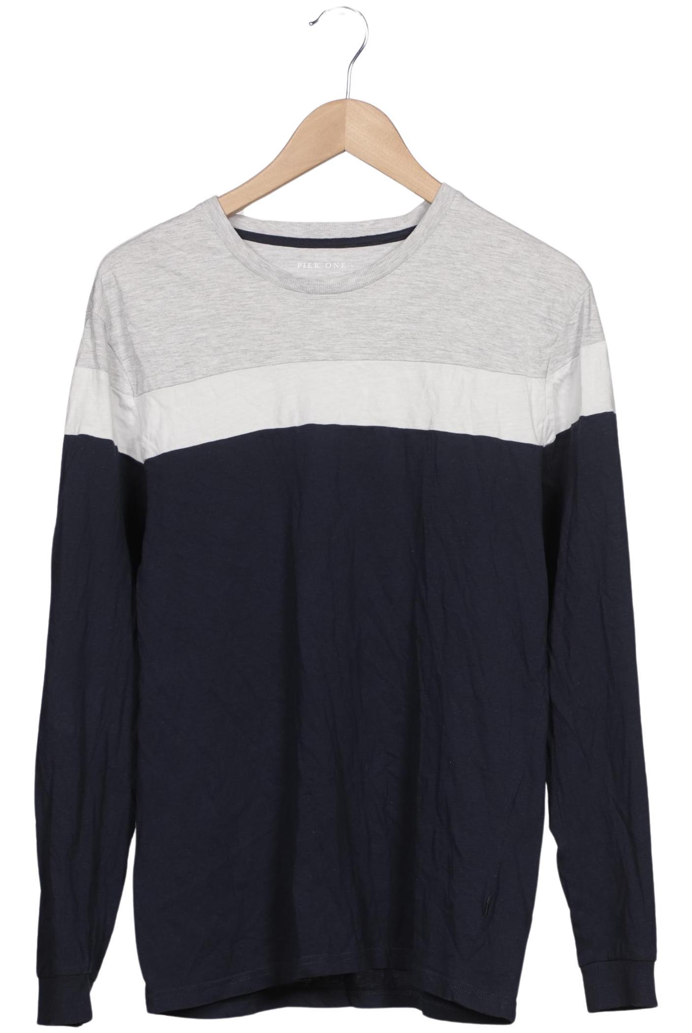 Thumbnail - pier one Herren Langarmshirt, mehrfarbig, Gr. 52