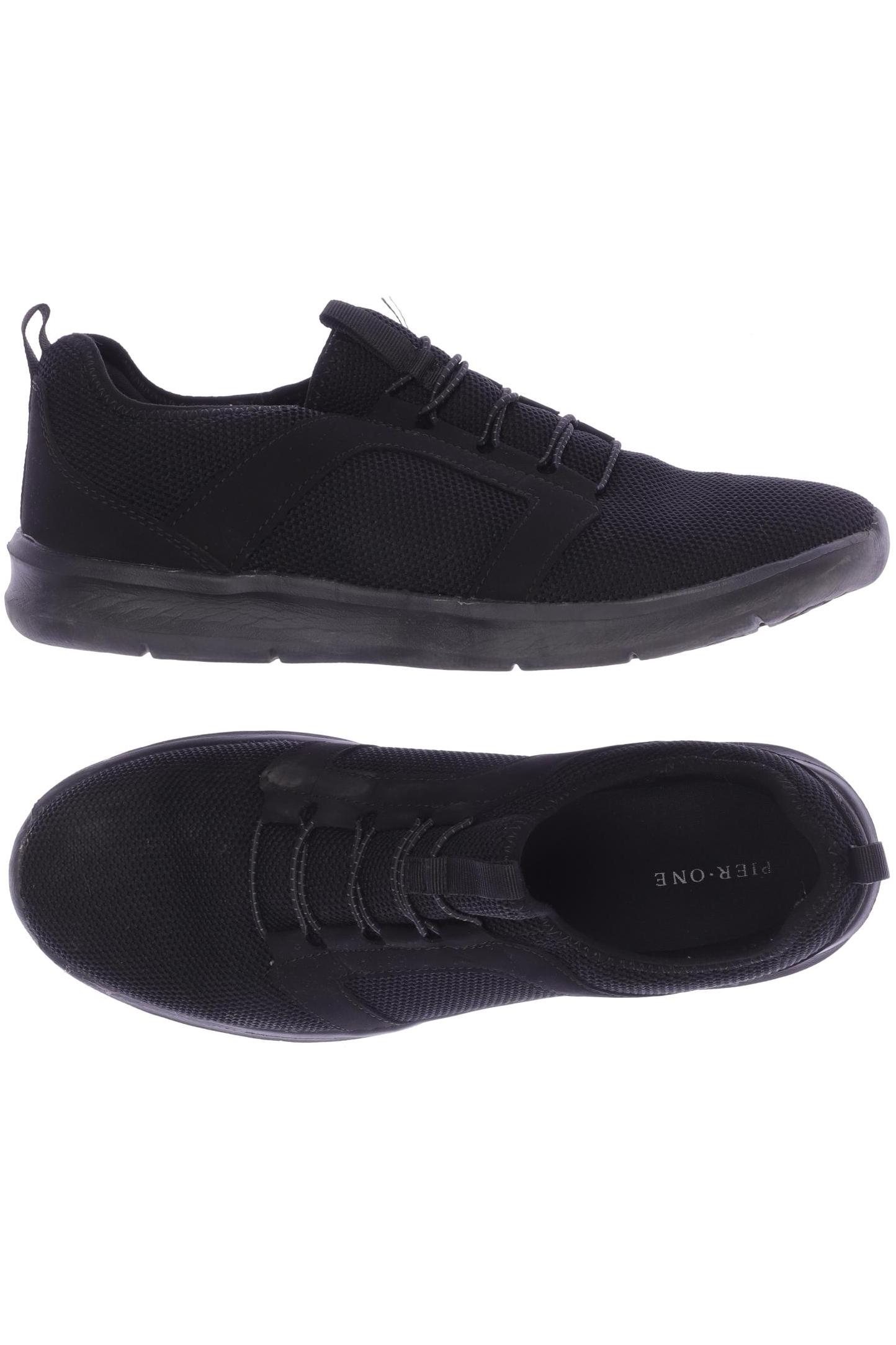 

pier one Herren Sneakers, schwarz, Gr. 43