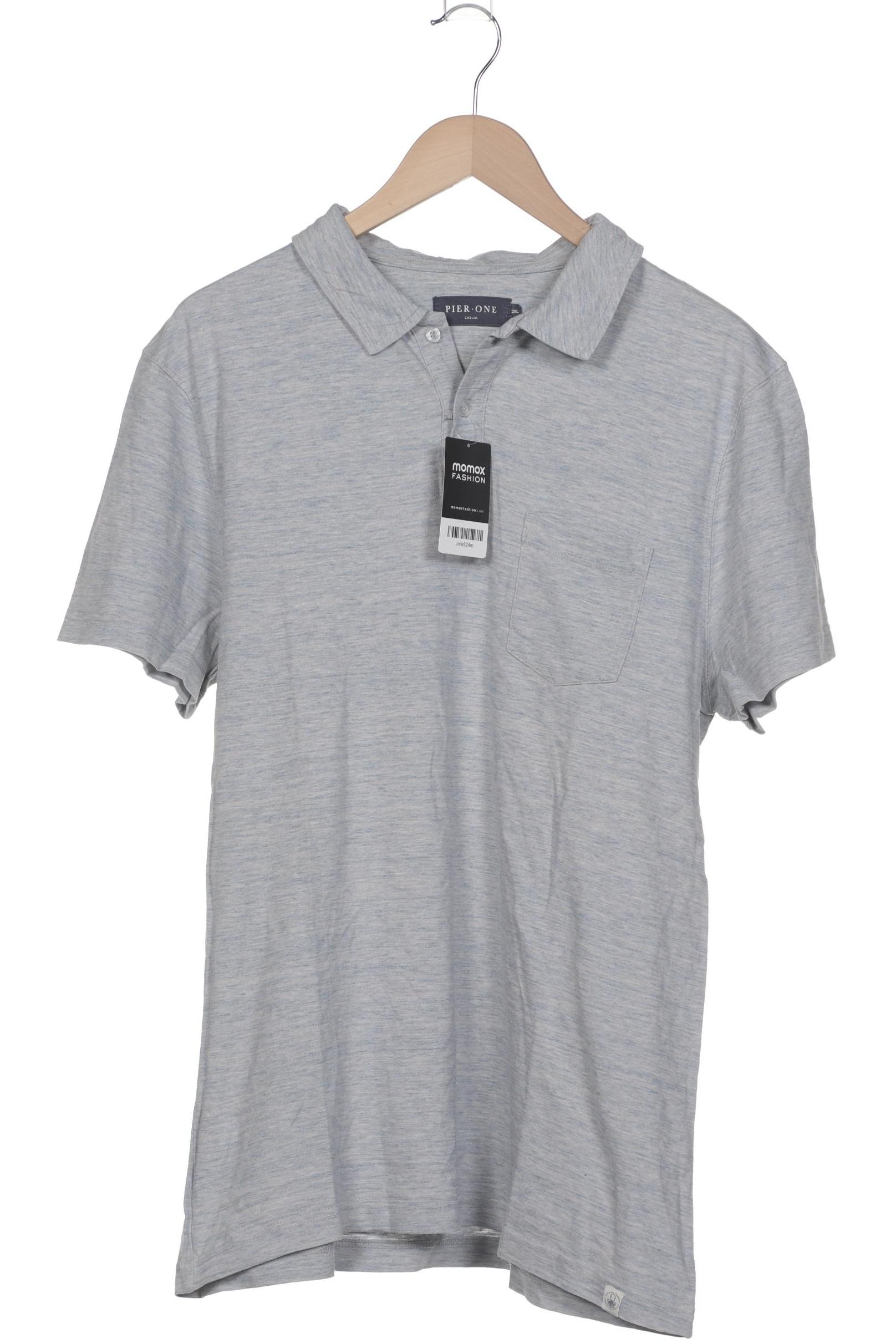 

pier one Herren Poloshirt, blau, Gr. 56