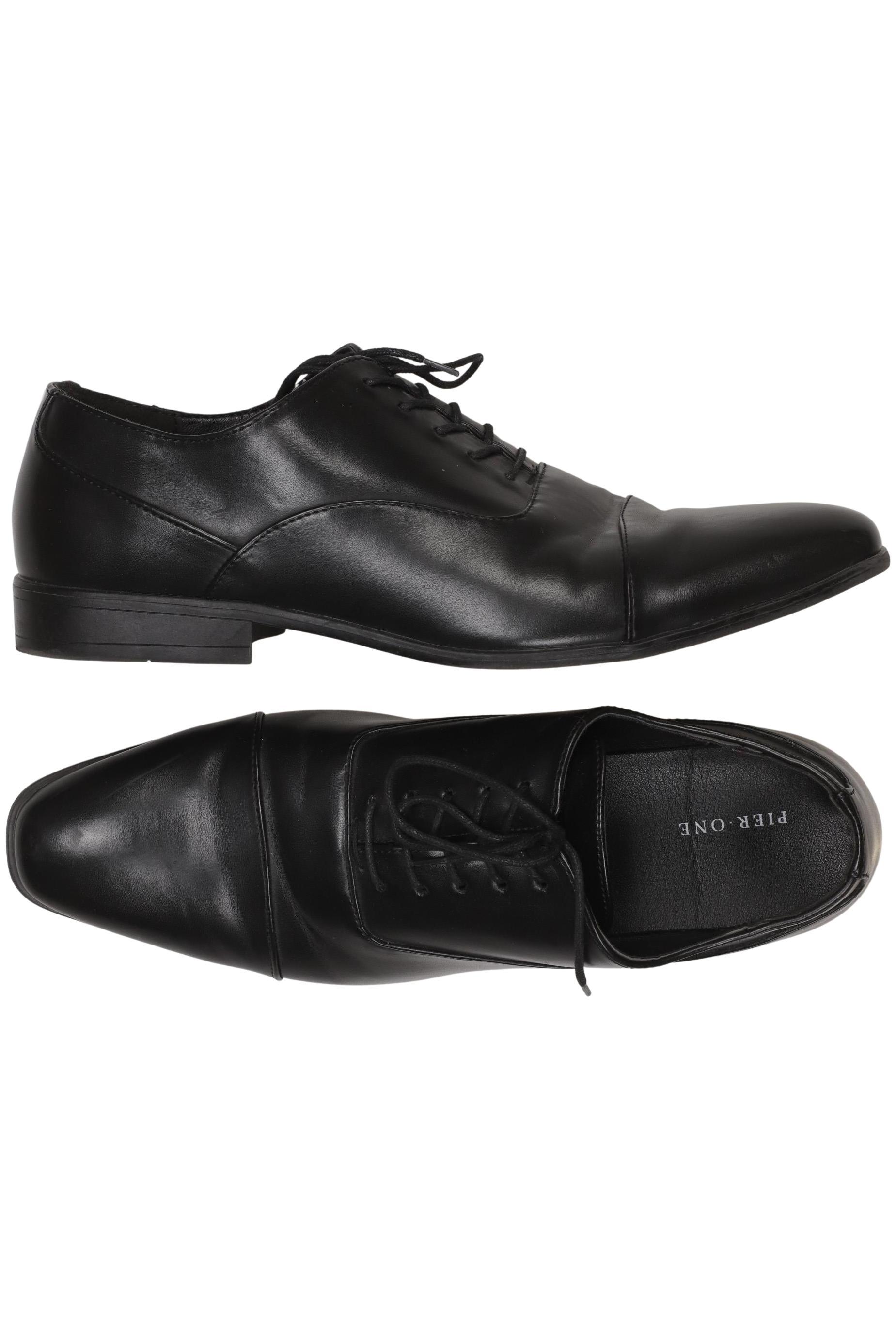 

pier one Herren Halbschuh, schwarz, Gr. 45