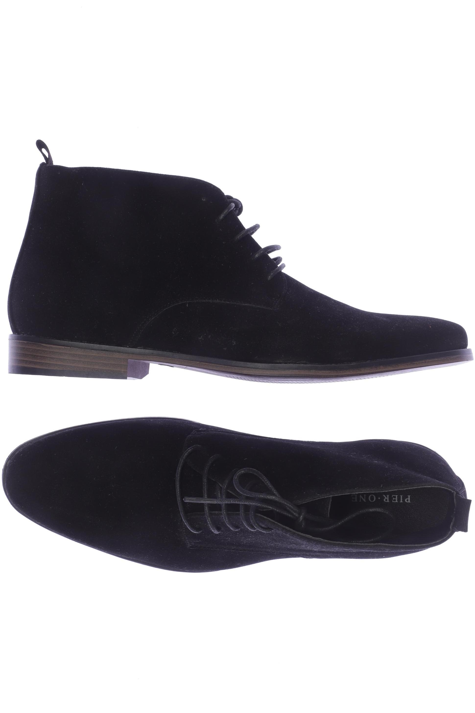 

pier one Herren Stiefel, schwarz, Gr. 43