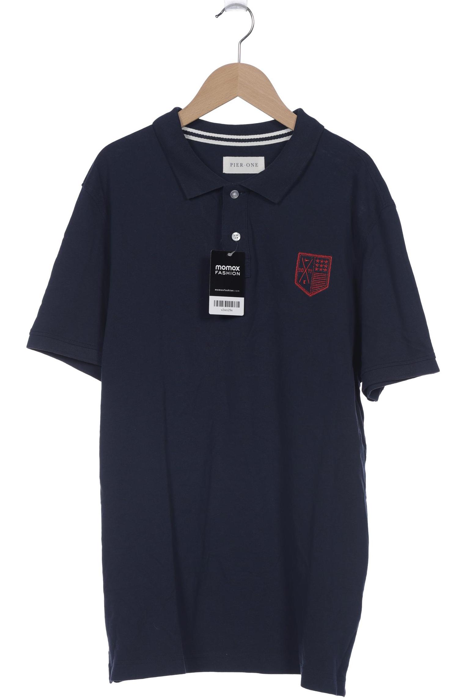 

pier one Herren Poloshirt, marineblau