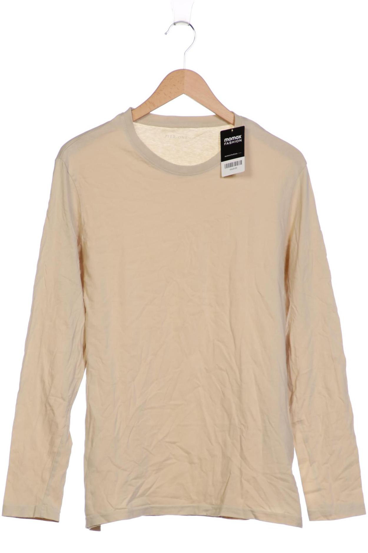 

pier one Herren Langarmshirt, beige, Gr. 52
