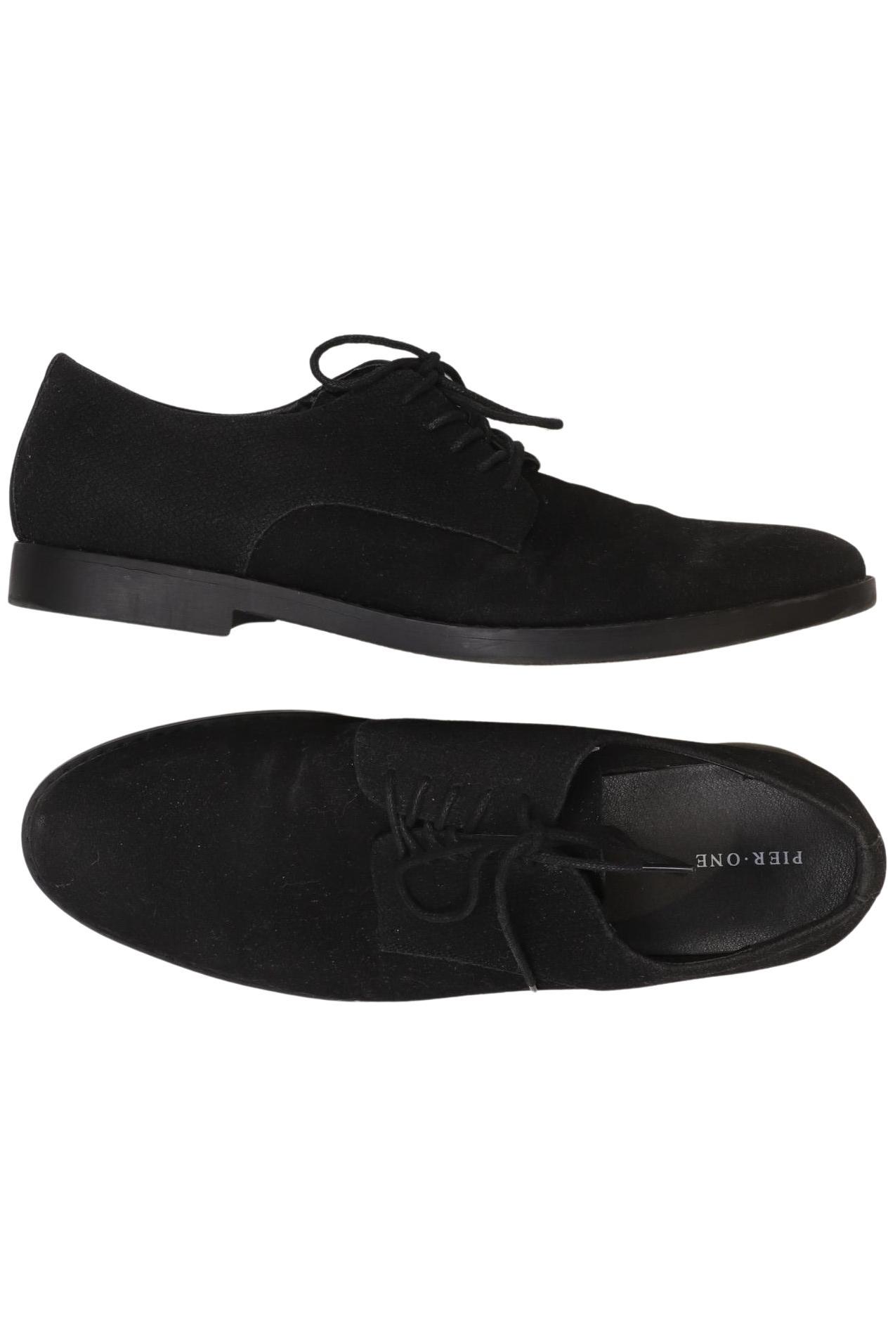 

pier one Herren Halbschuh, schwarz, Gr. 45