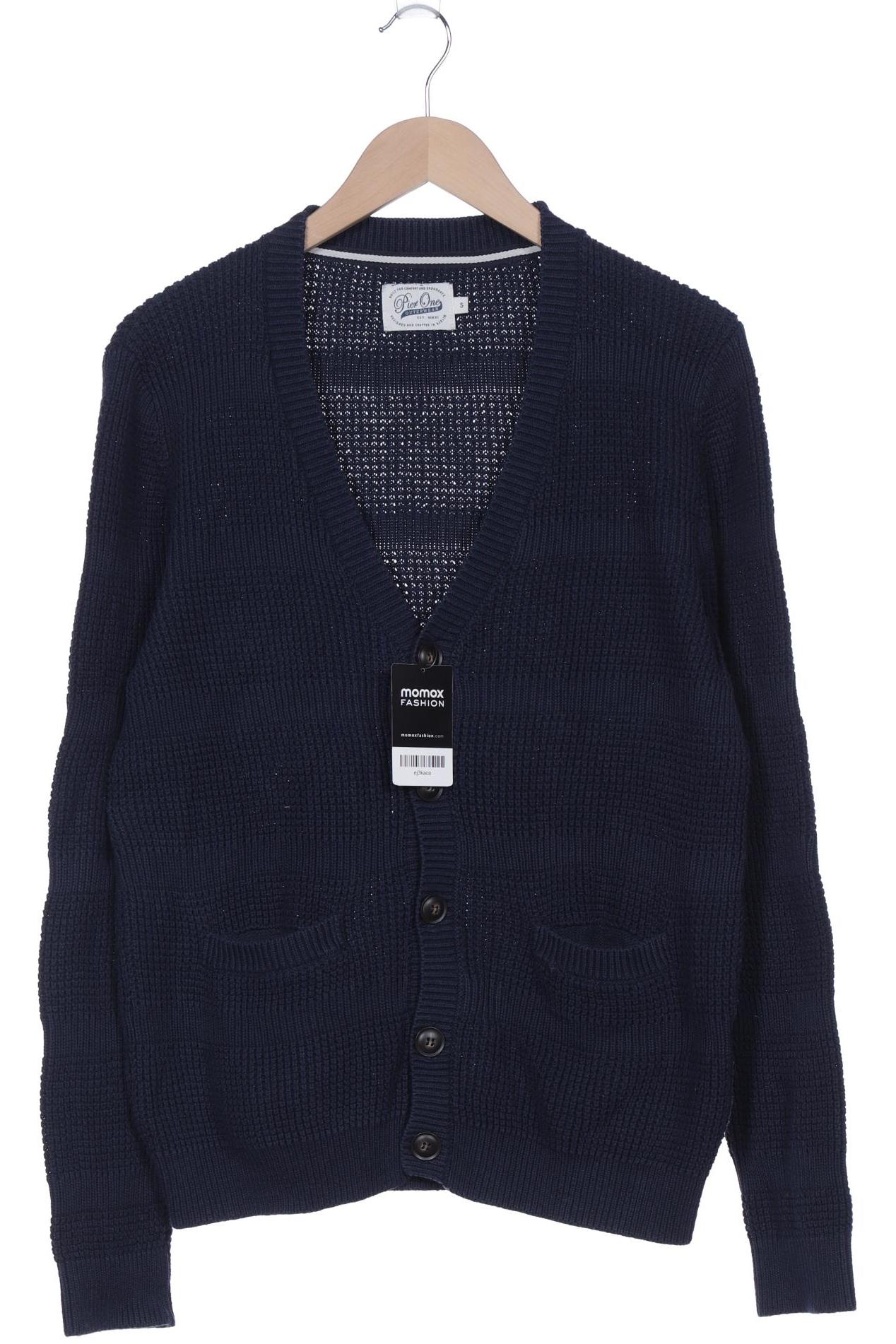 Thumbnail - pier one Herren Strickjacke, marineblau, Gr. 46