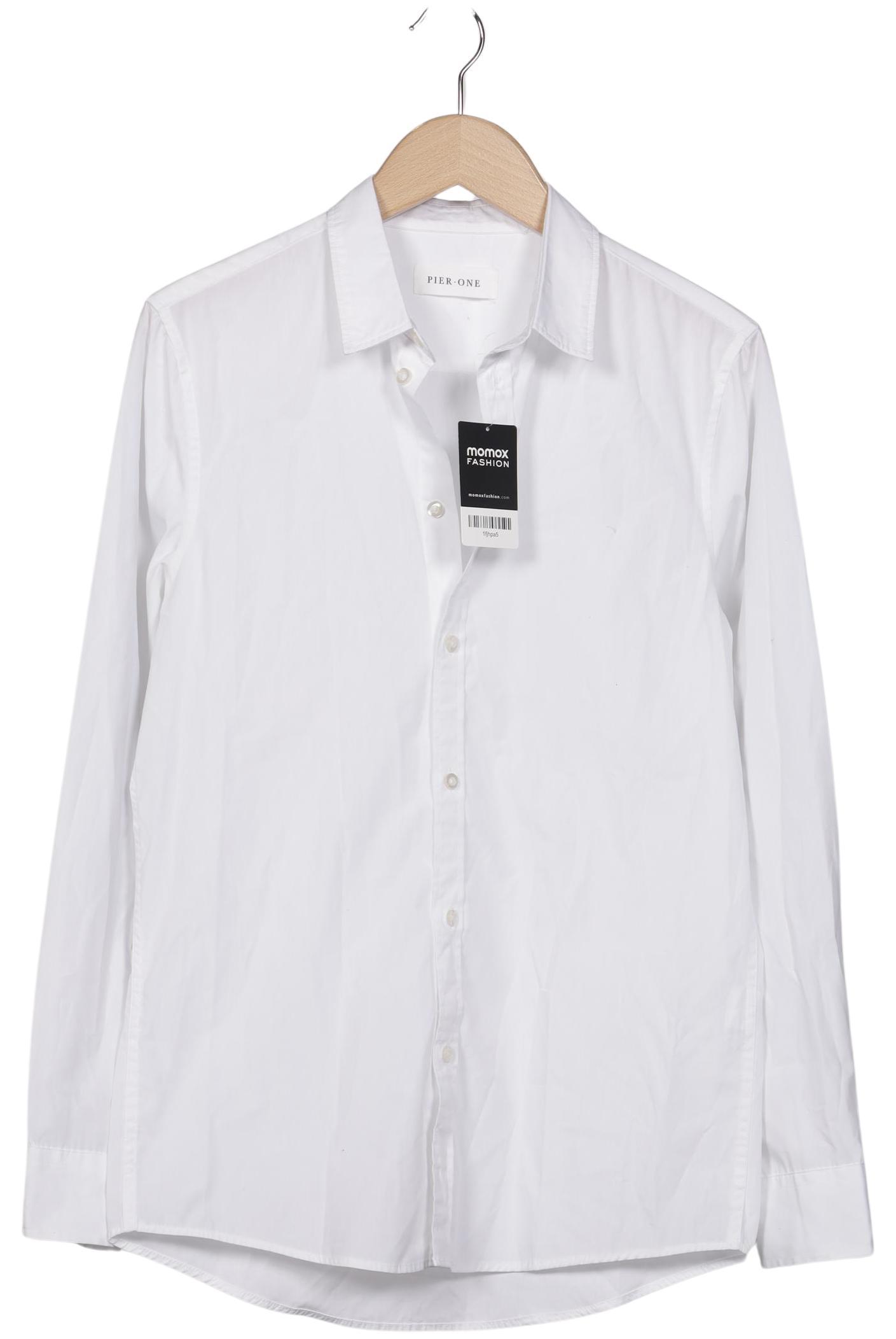 

pier one Herren Hemd, weiß, Gr. 62