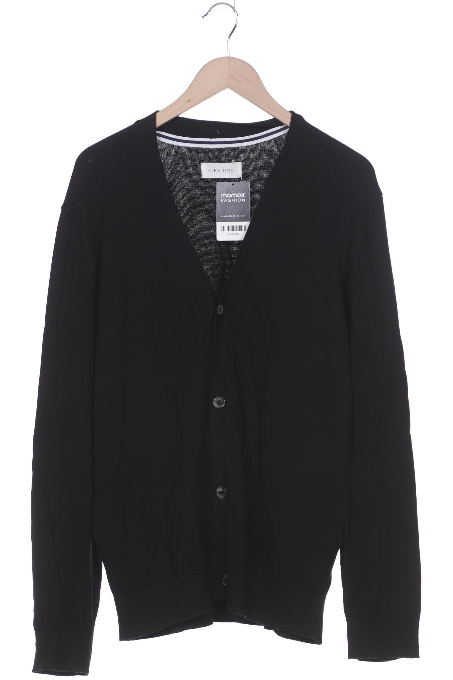 Thumbnail - pier one Herren Strickjacke, schwarz, Gr. 56