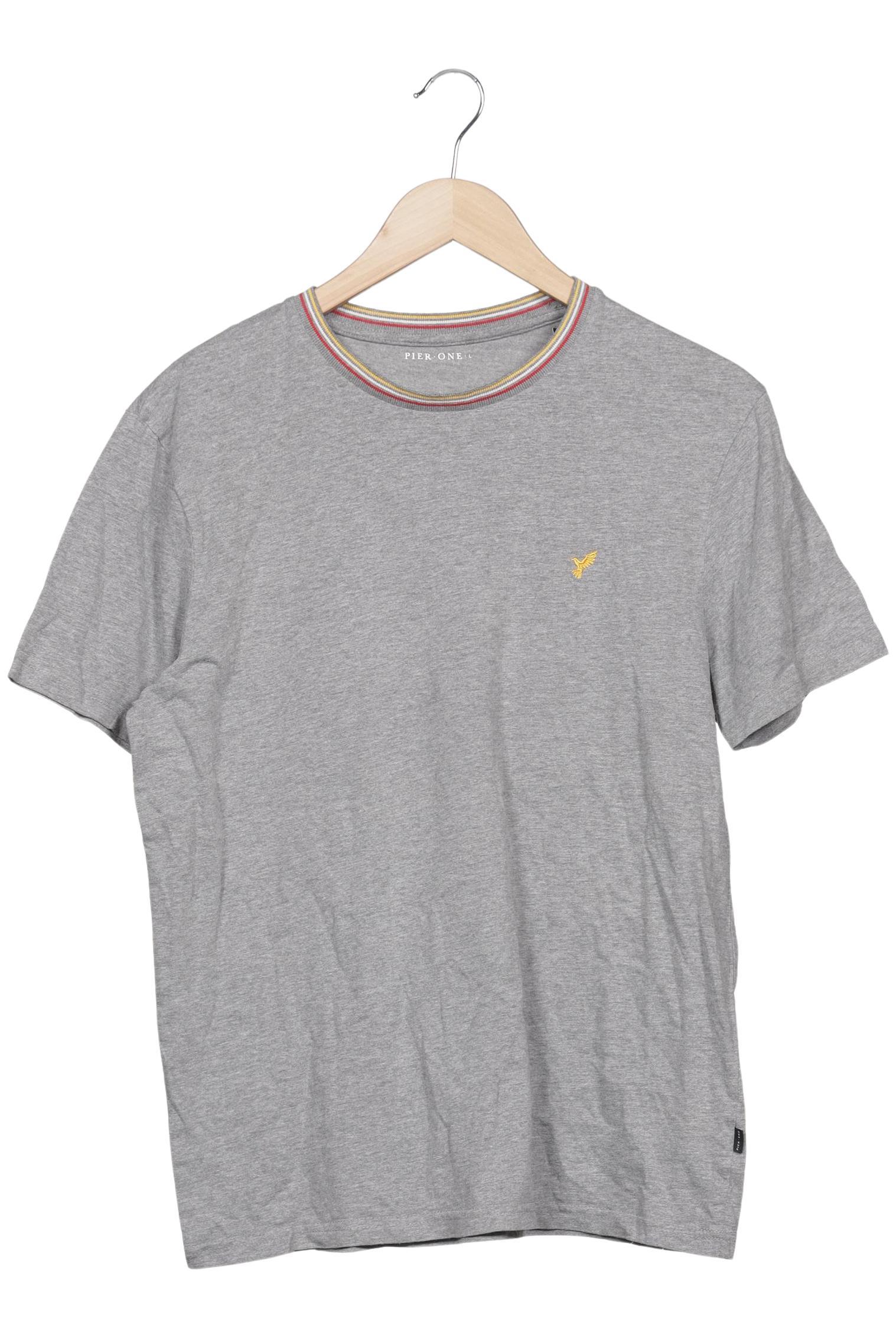 Thumbnail - pier one Herren T-Shirt, grau, Gr. 48