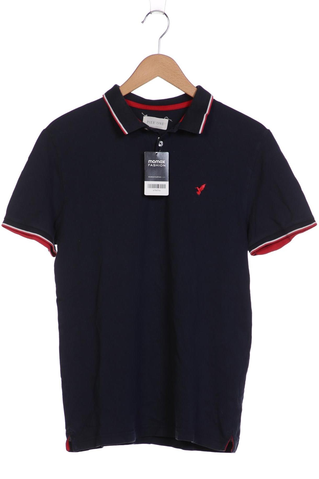 

pier one Herren Poloshirt, marineblau, Gr. 48