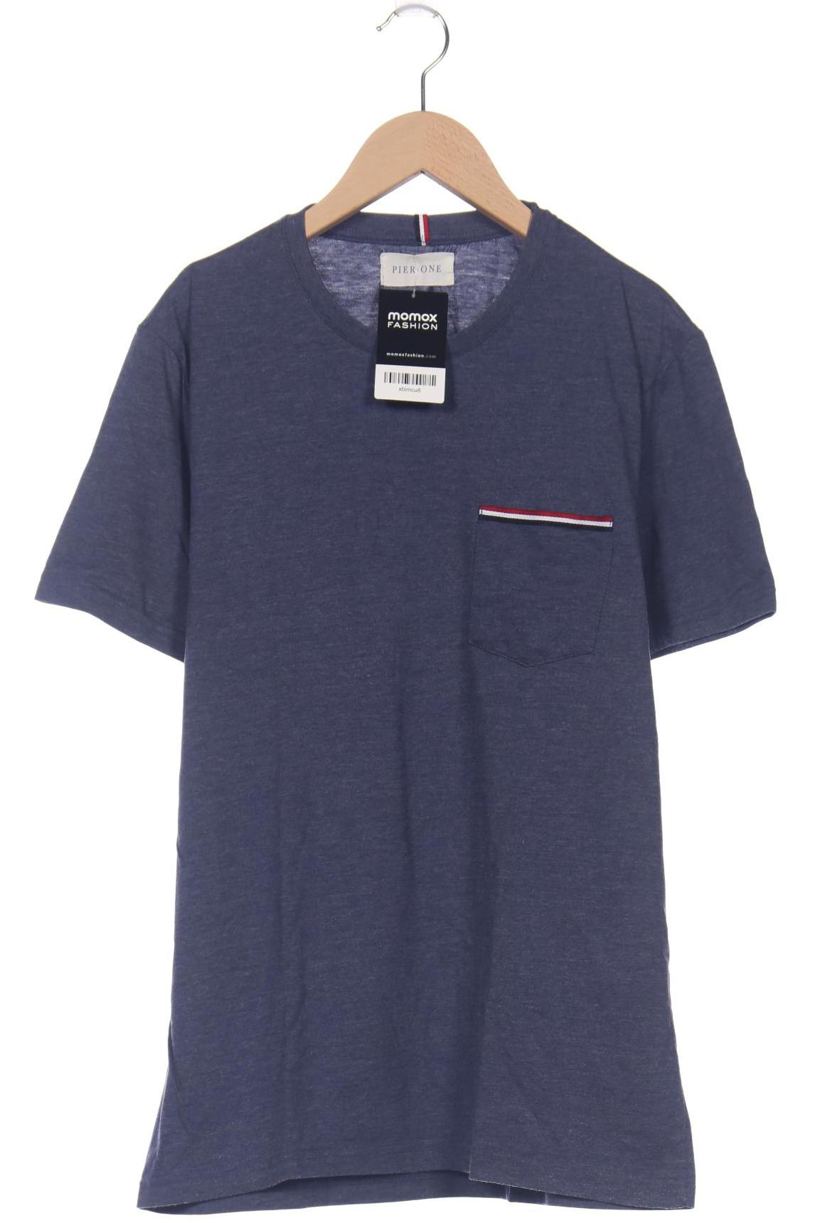 

pier one Herren T-Shirt, marineblau, Gr. 48